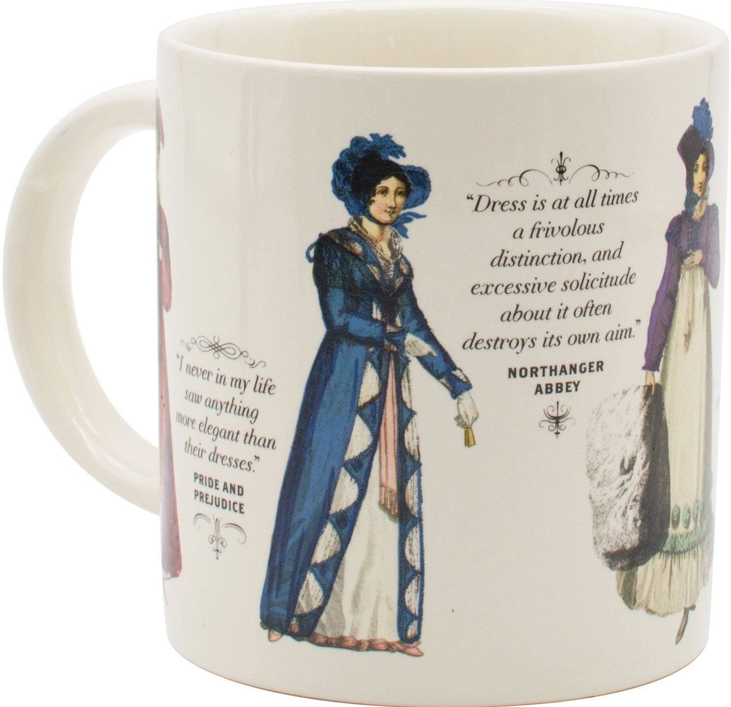 Jane Austen Finery Mug