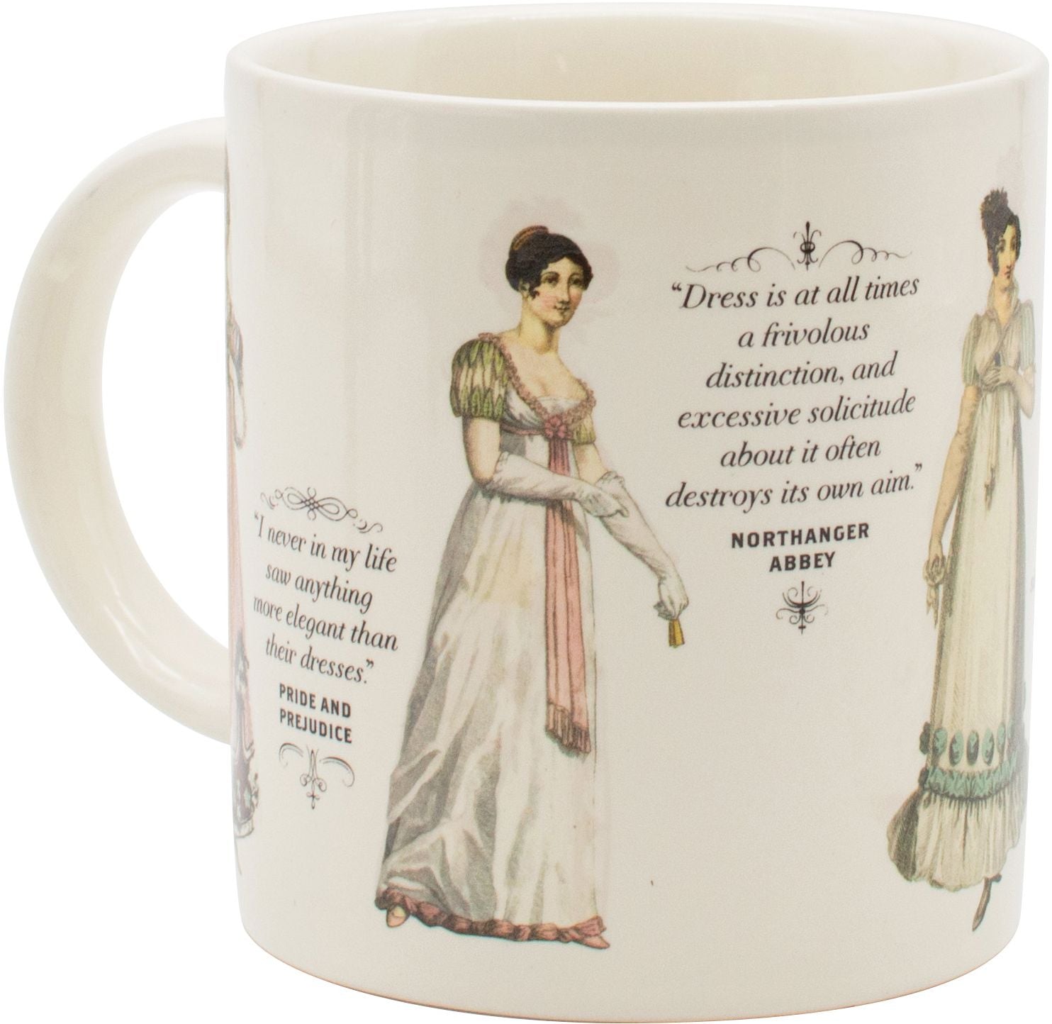 Jane Austen Finery Mug