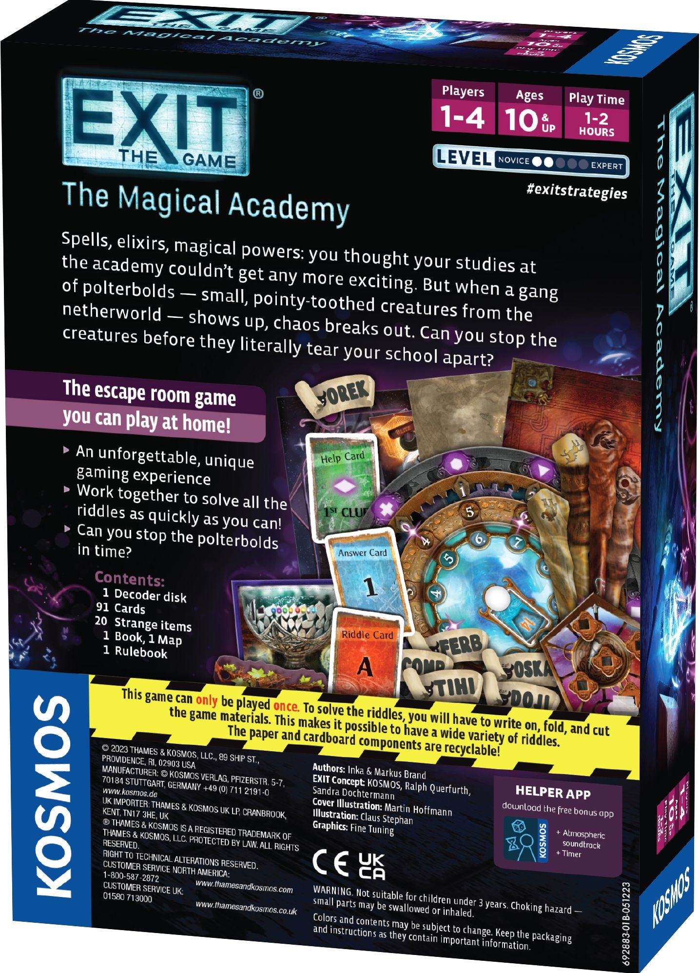 EXIT: The Magical Academy by Inka Brand, Markus Brand