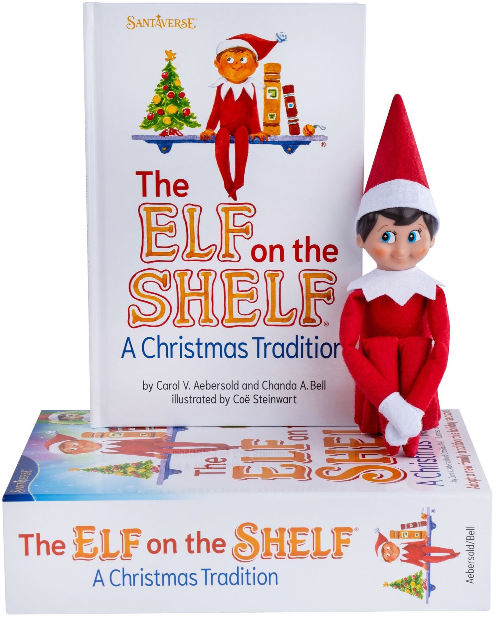 The Elf on the Shelf: A Christmas Tradition (includes blue-eyed boy scout elf)