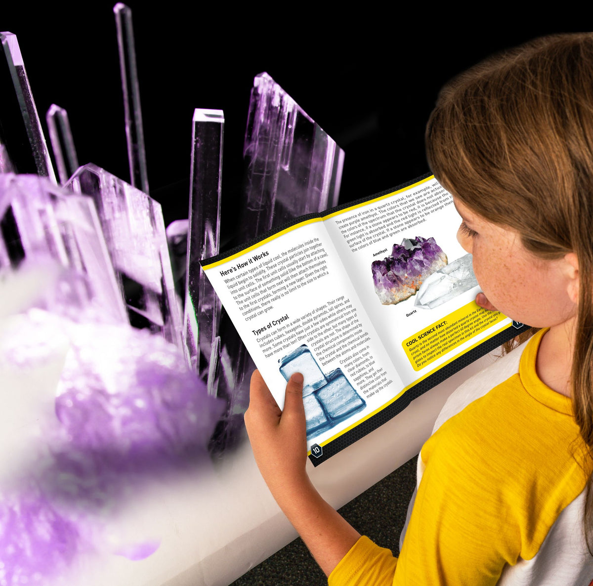 National Geographic Purple Crystal Lab