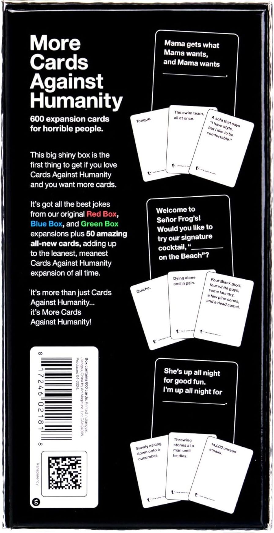 Cards Against Humanity - MORE Cards Against Humanity