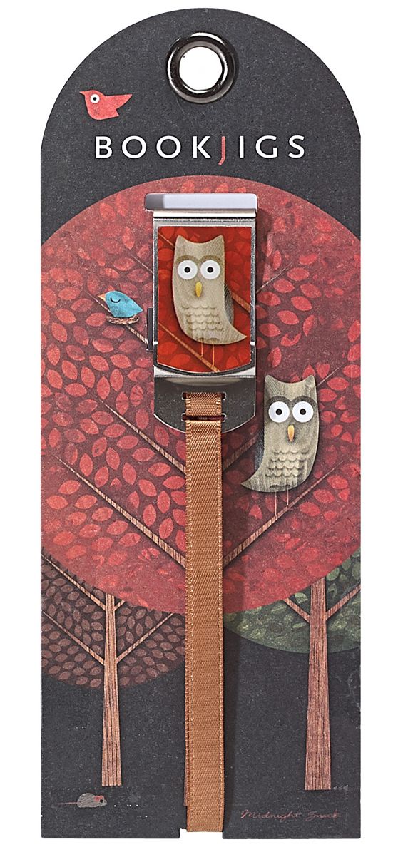 Bookjig Owl Metal Bookmark