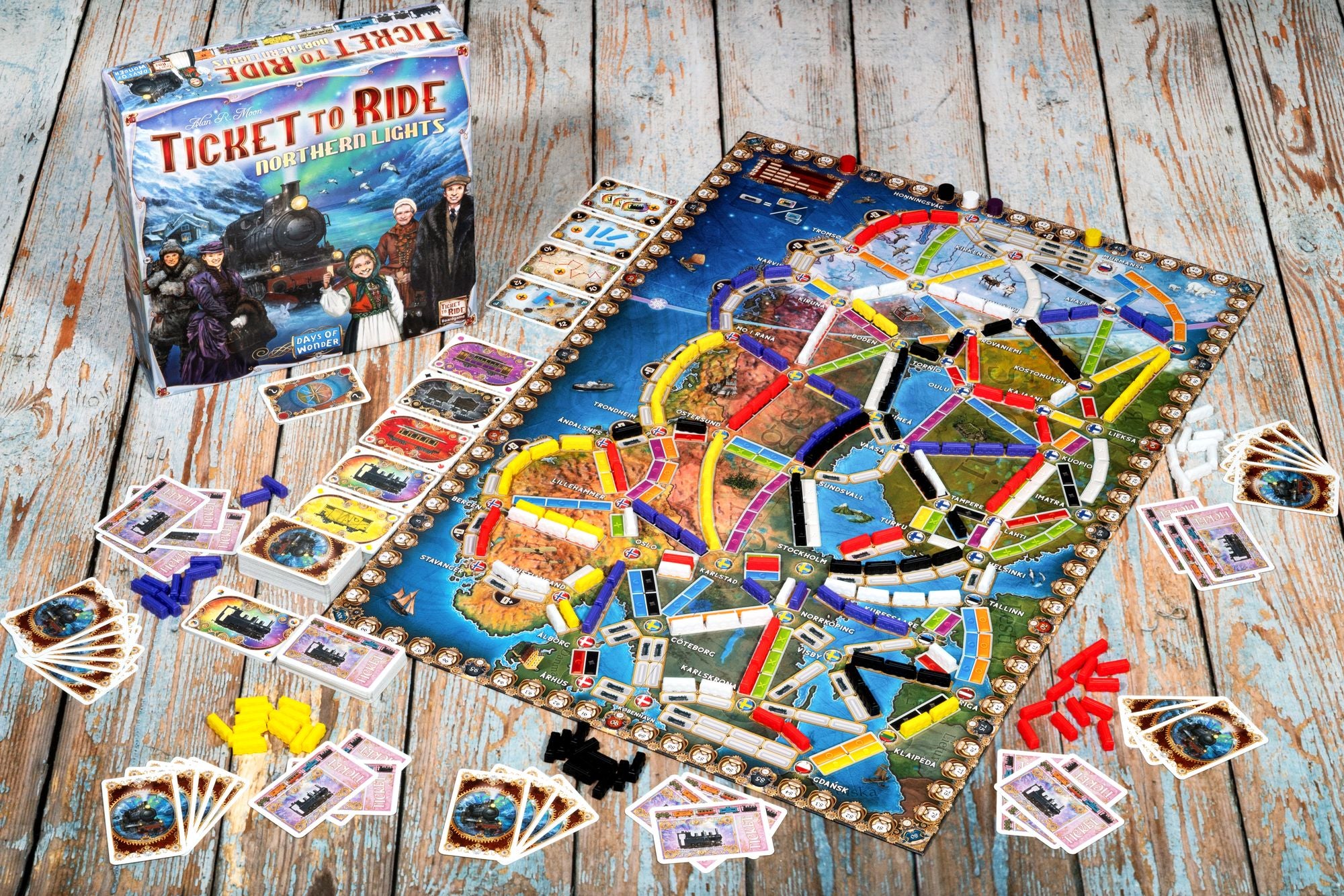 Ticket to Ride Northern Lights