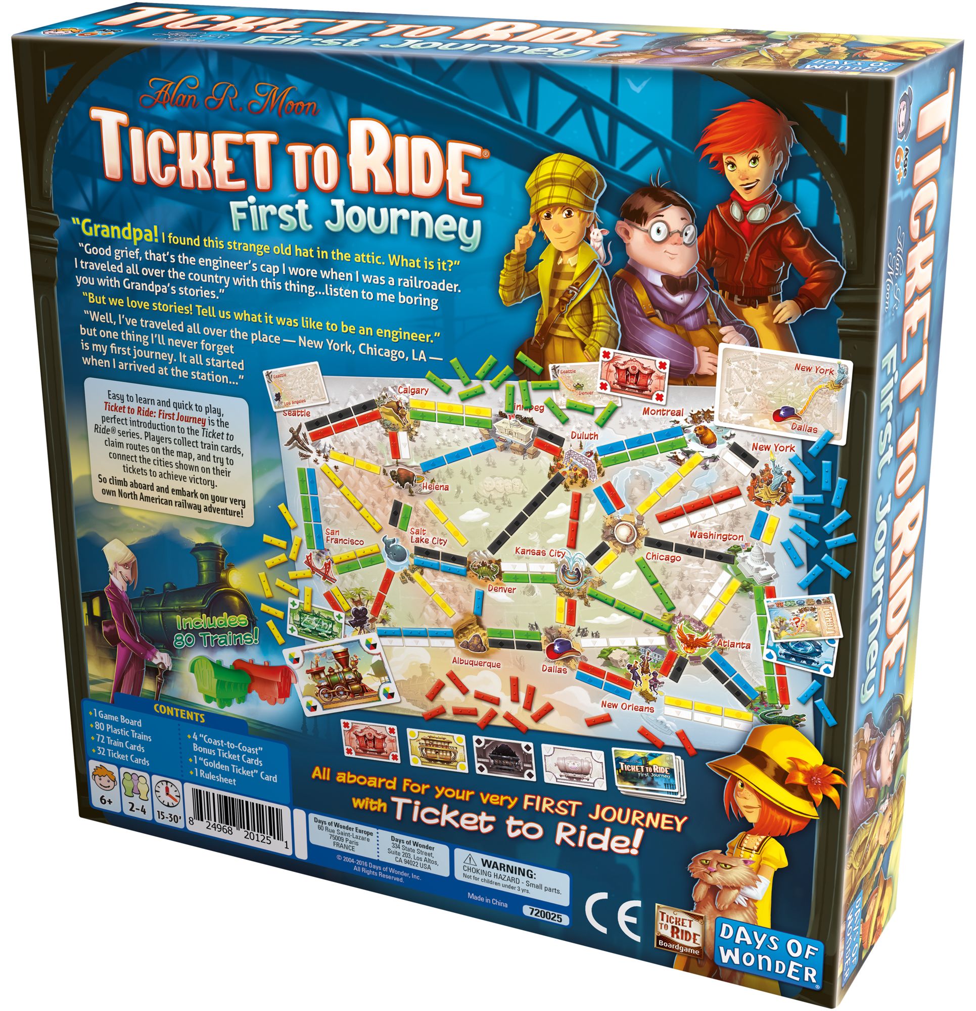 Ticket To Ride - First Journey by Alan R. Moon