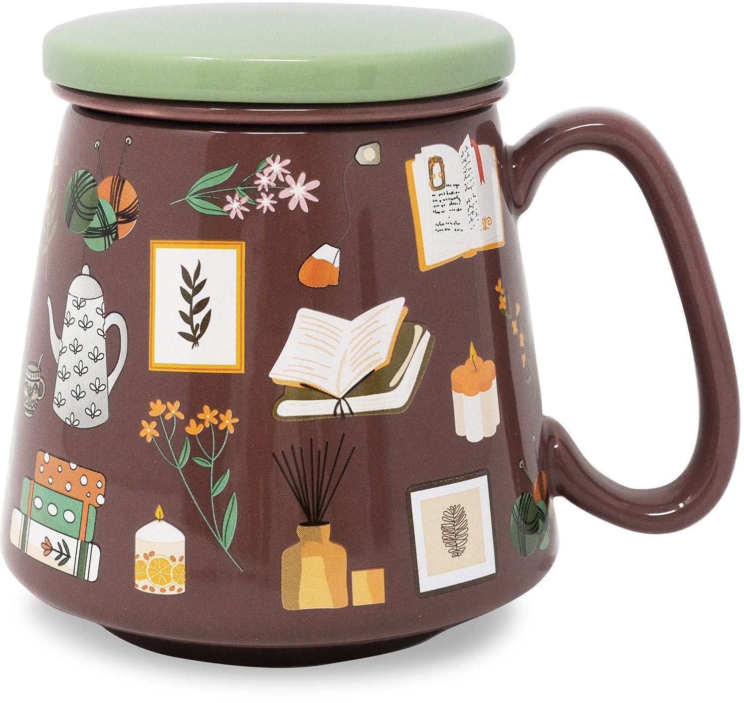 Travel Tea Mug, Books