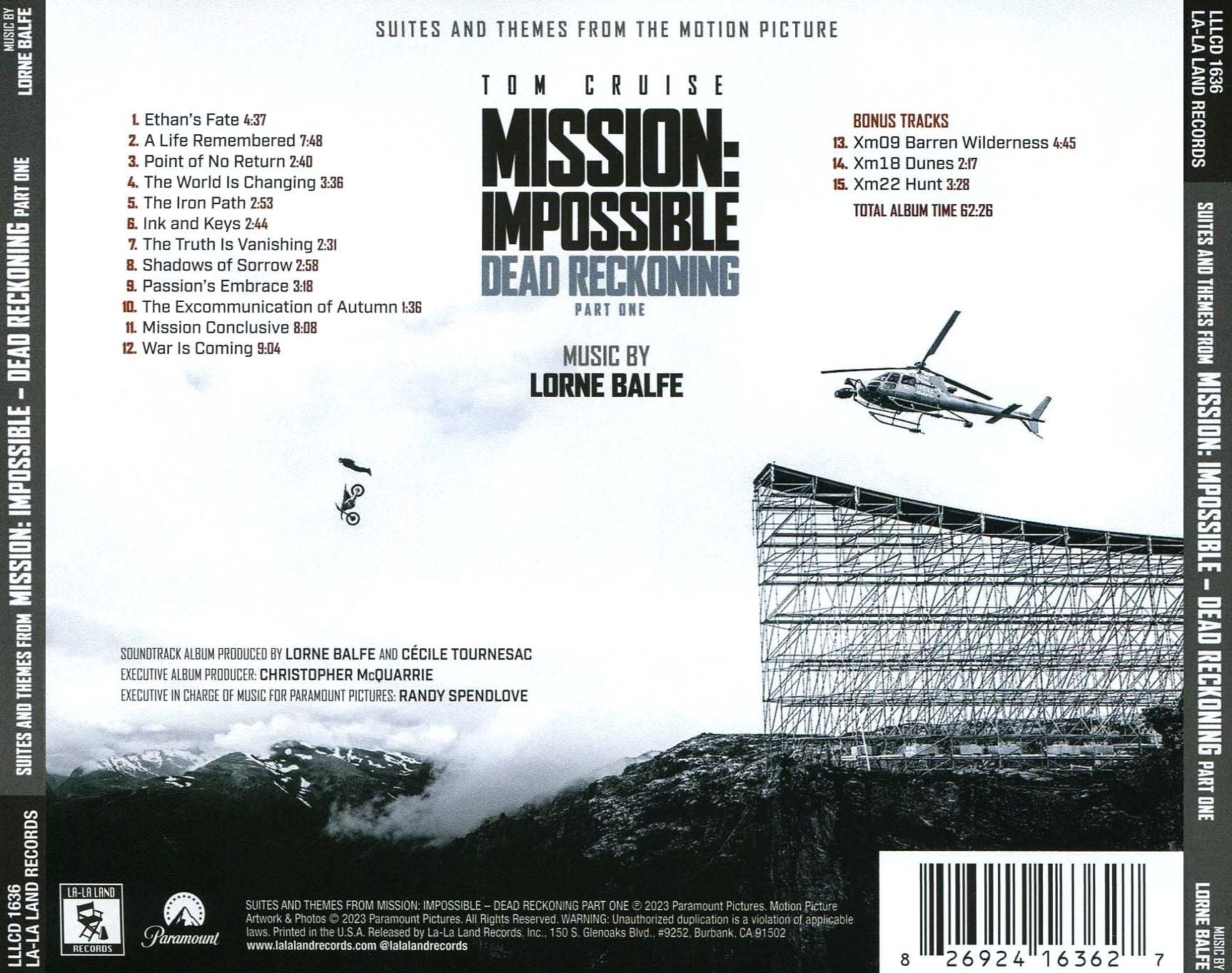 Mission: Impossible - Dead Reckoning, Part 1: Suites and Themes from the Motion Picture