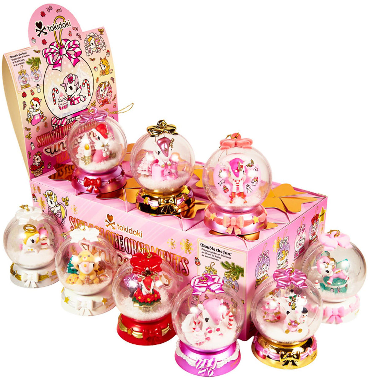 Snow Globe Ornaments Holiday Sparkle Blind Box