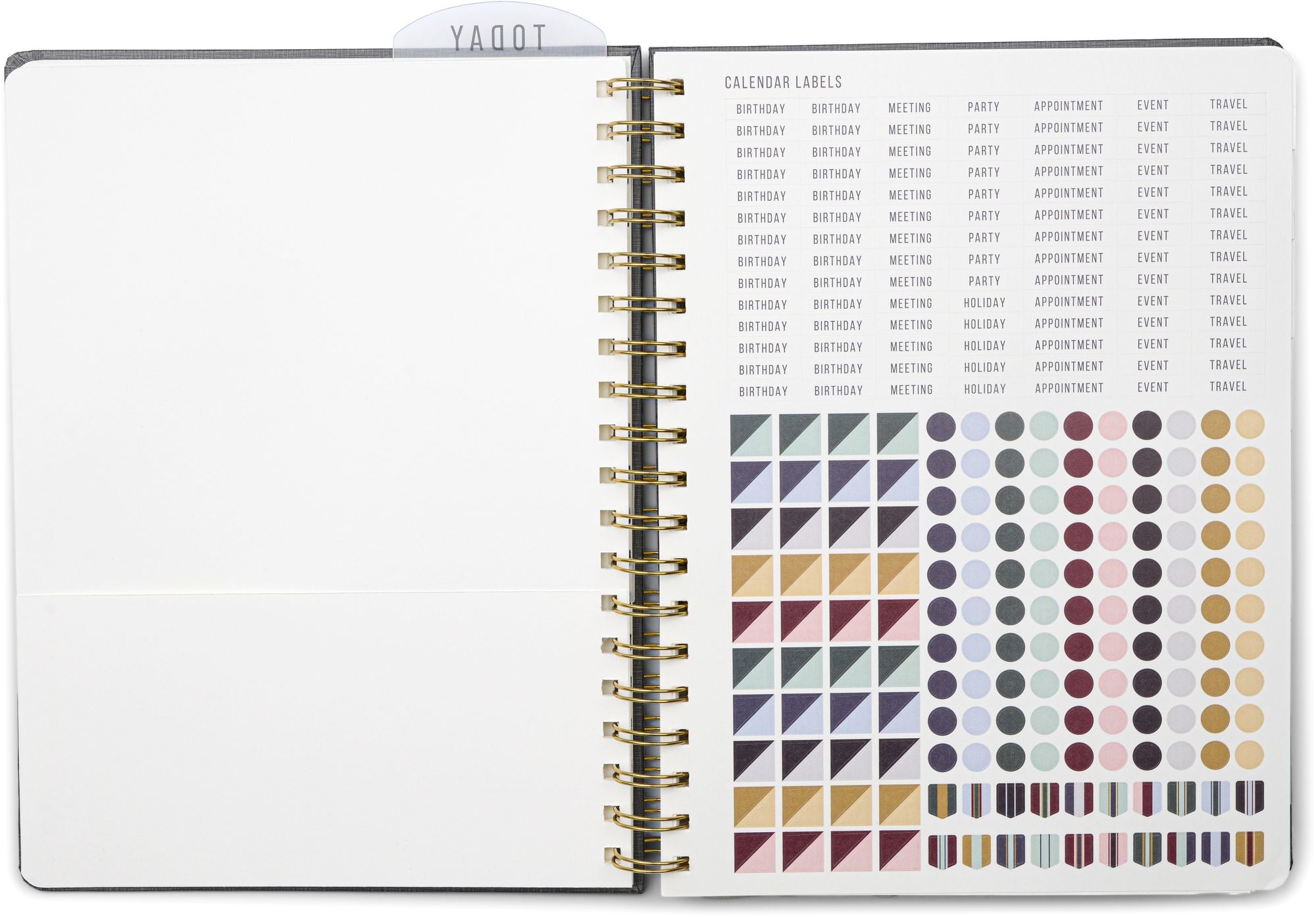2025-2026 Charcoal Standard Issue 7.5" x 10" Weekly Planner
