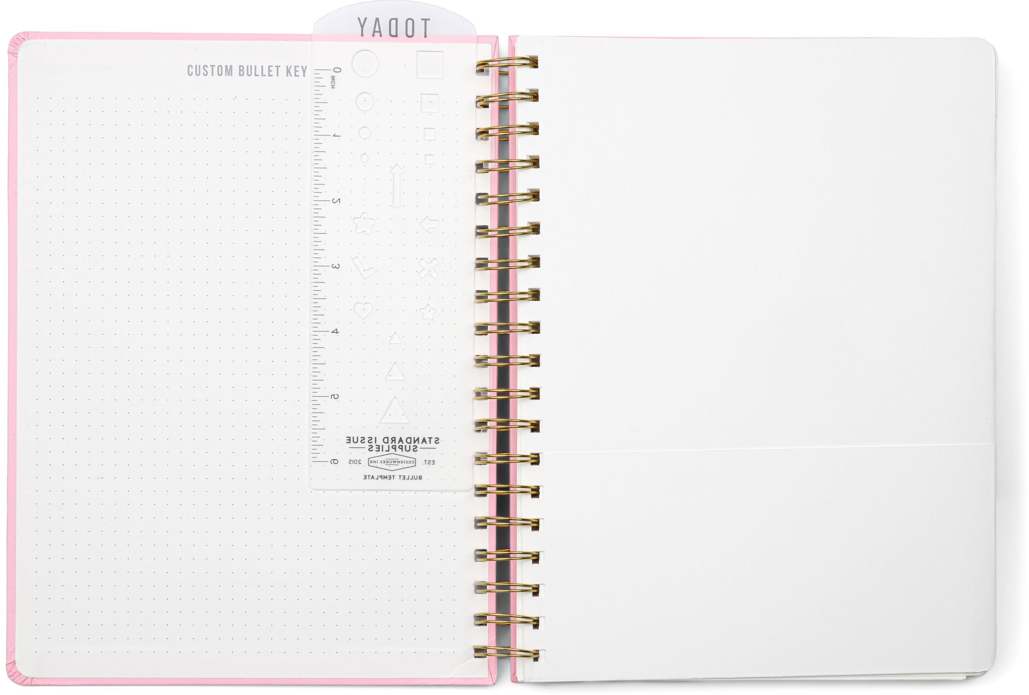 2025-2026 New Pink Standard Issue 7.5" x 10" Weekly Planner