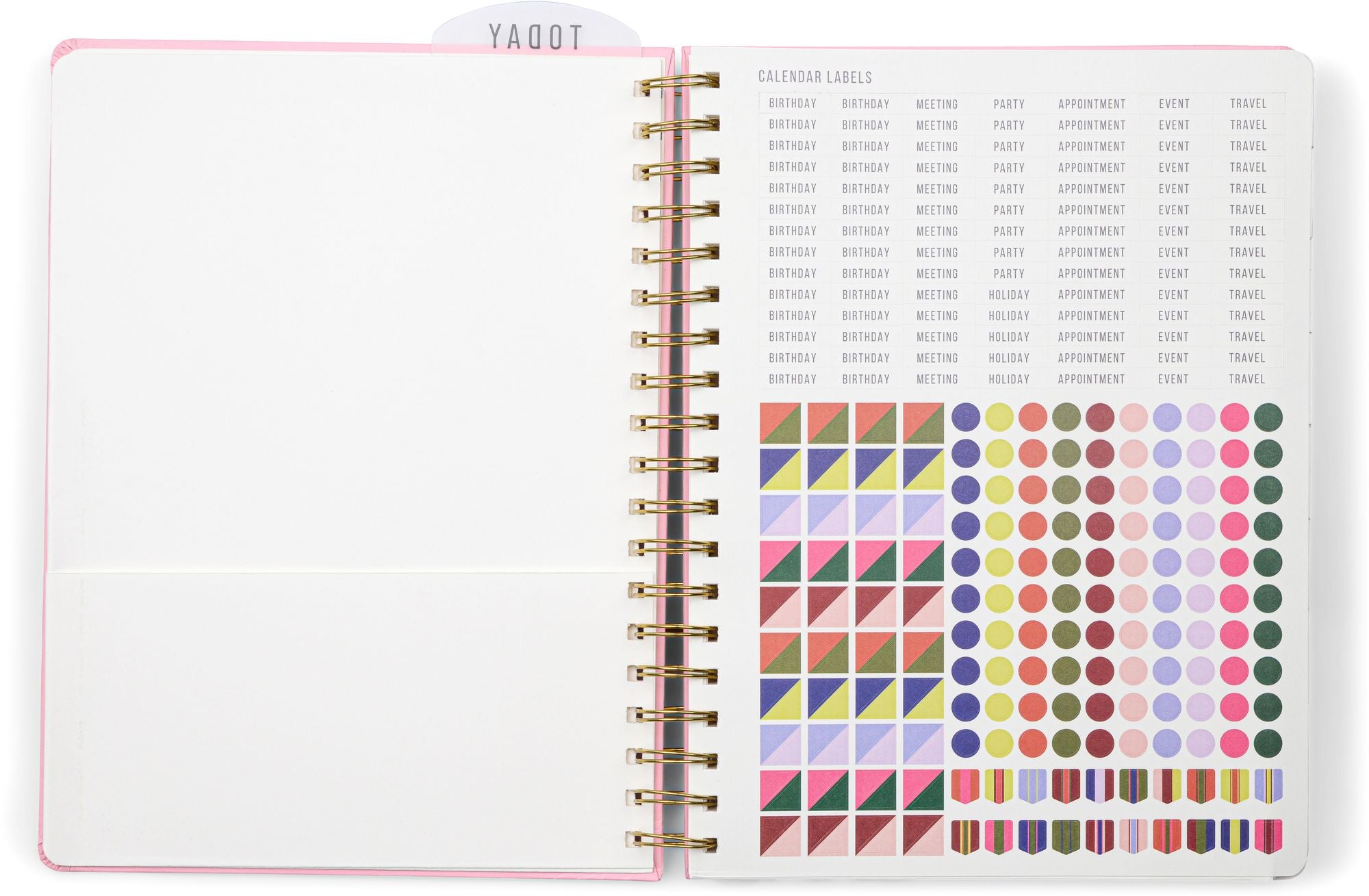 2025-2026 New Pink Standard Issue 7.5" x 10" Weekly Planner