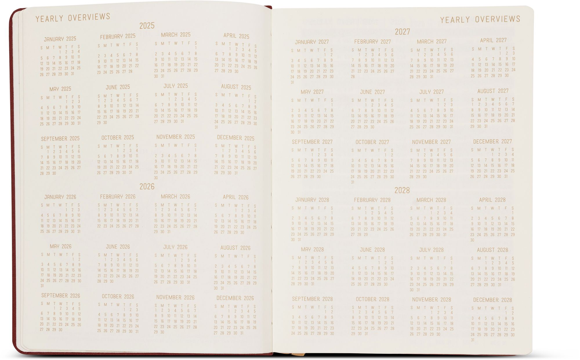 2026 Daily Planner Blossoming Book