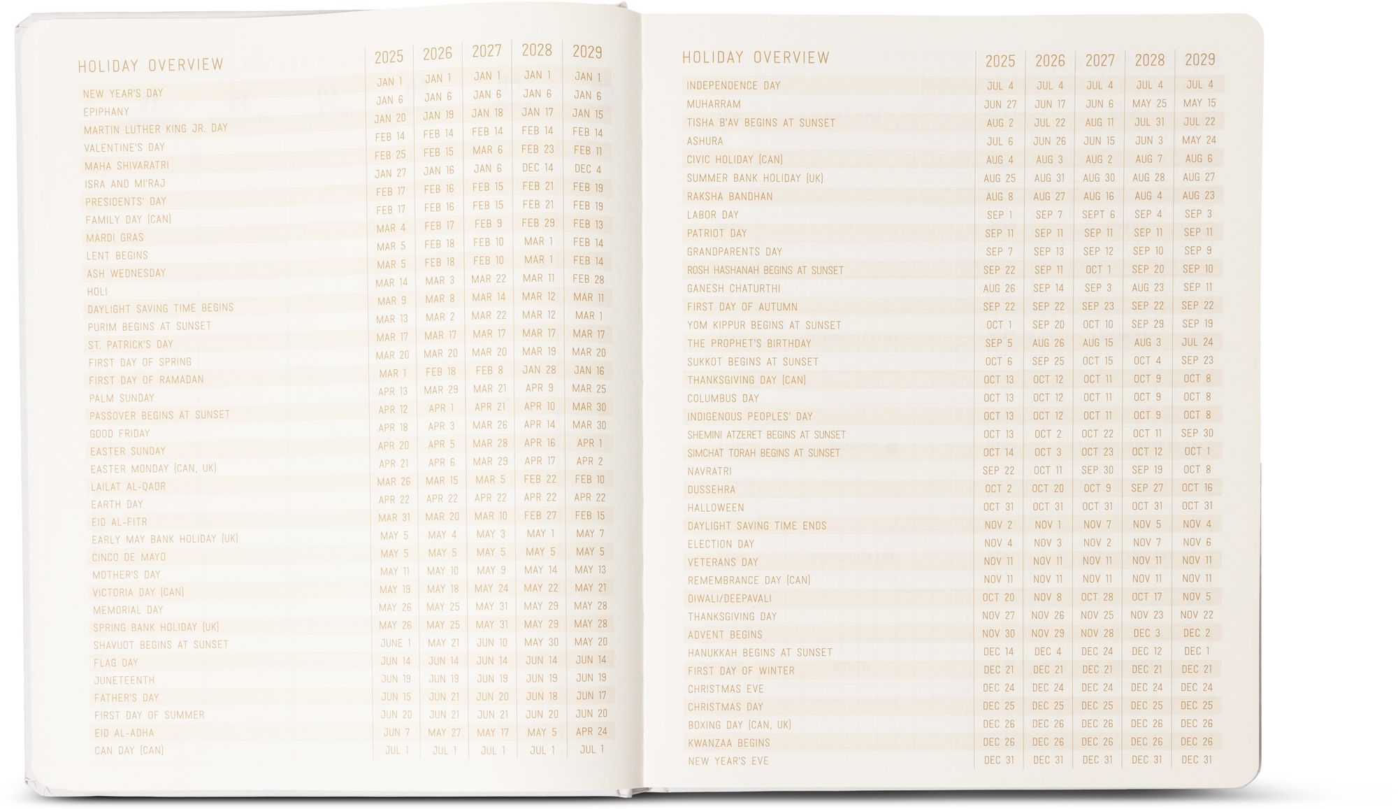 2026 Weekly Desk Planner Cat Sketches