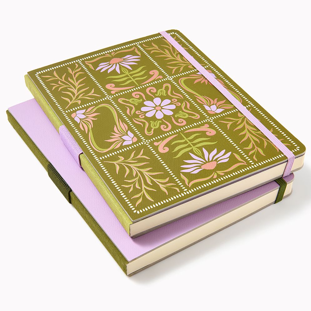 Paper Wasp Dusty Purple Lined Coptic Journal - Limited Edition