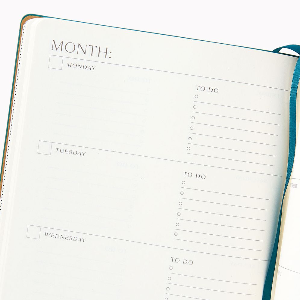 Chocolate Paper Wasp LG Undated Planner