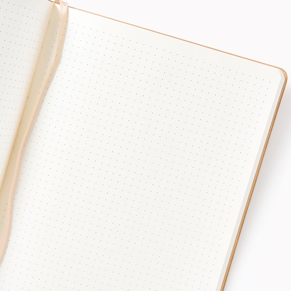 Sand Grid Paper Wasp LG Dotted Journal