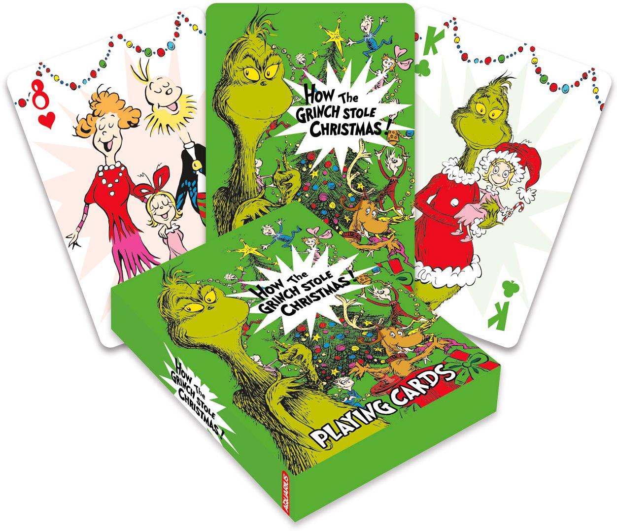 Grinch Playing Cards