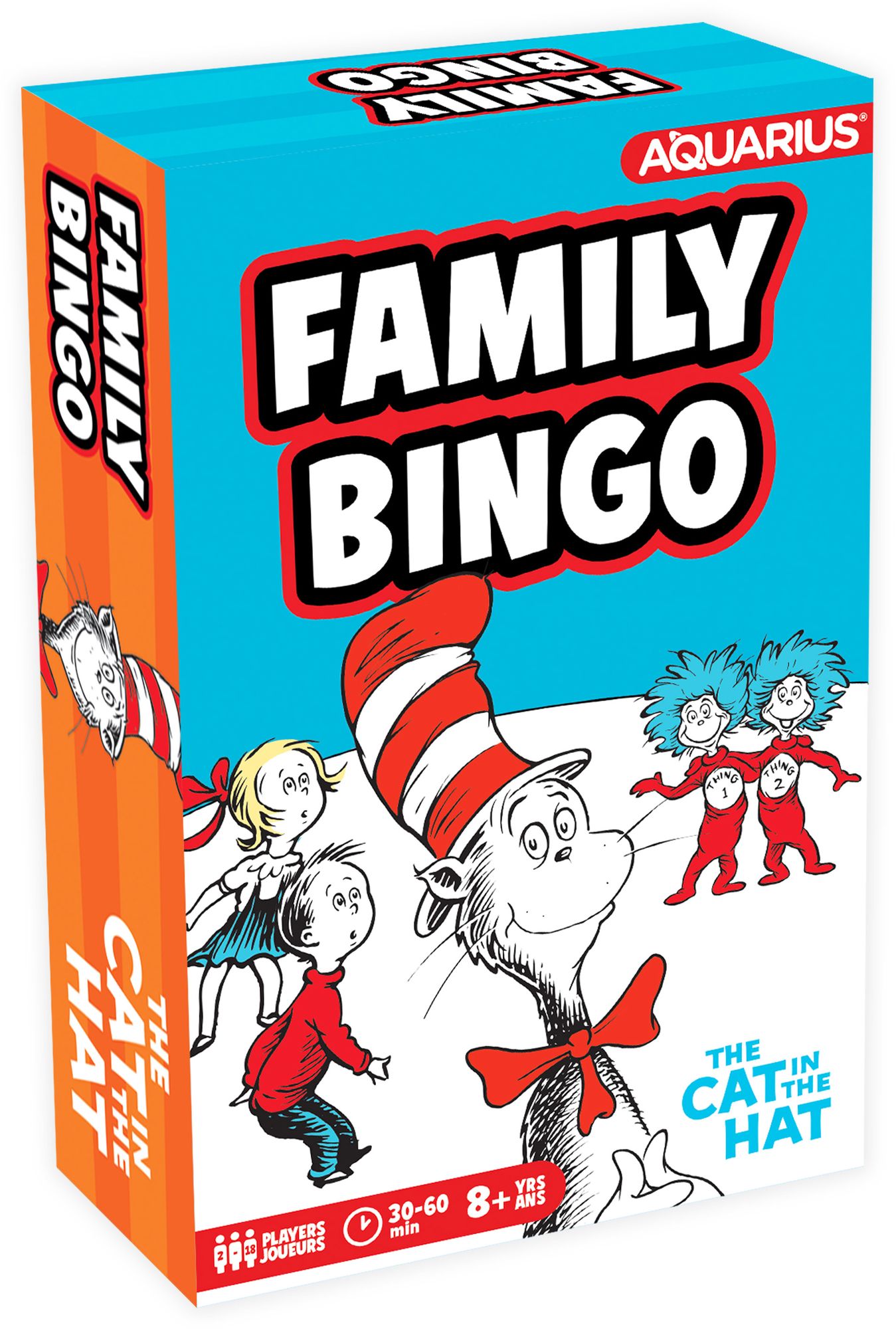 Cat in the Hat Family Bingo