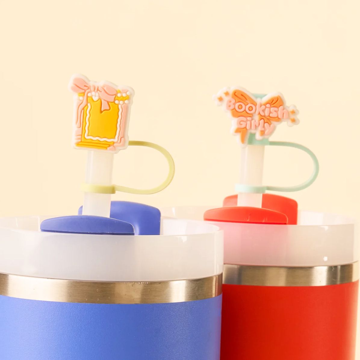 Bookish Straw Topper