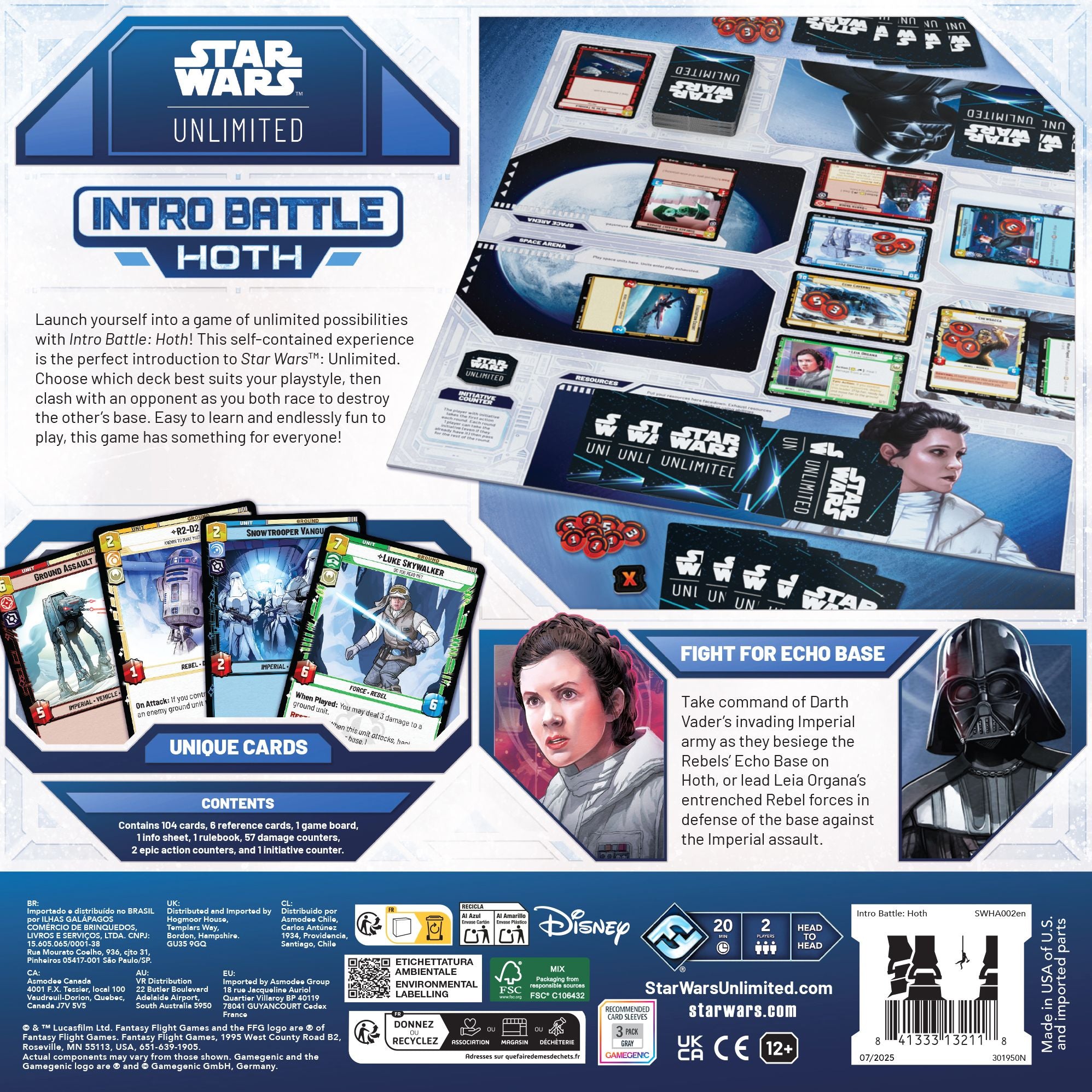 Star Wars Unlimited - Intro Battle: Hoth