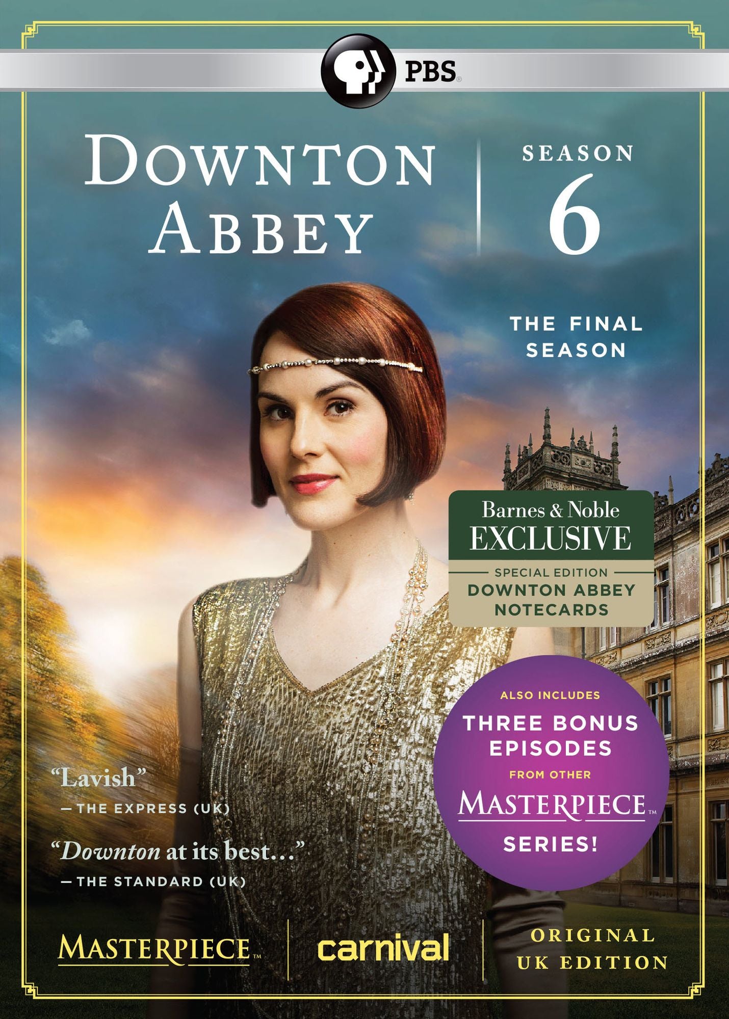 Downton Abbey: Season 6 [B&n Exclusive W/ Notecards]