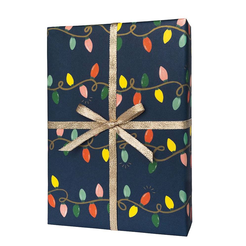 Holiday Lights Flat Wrap