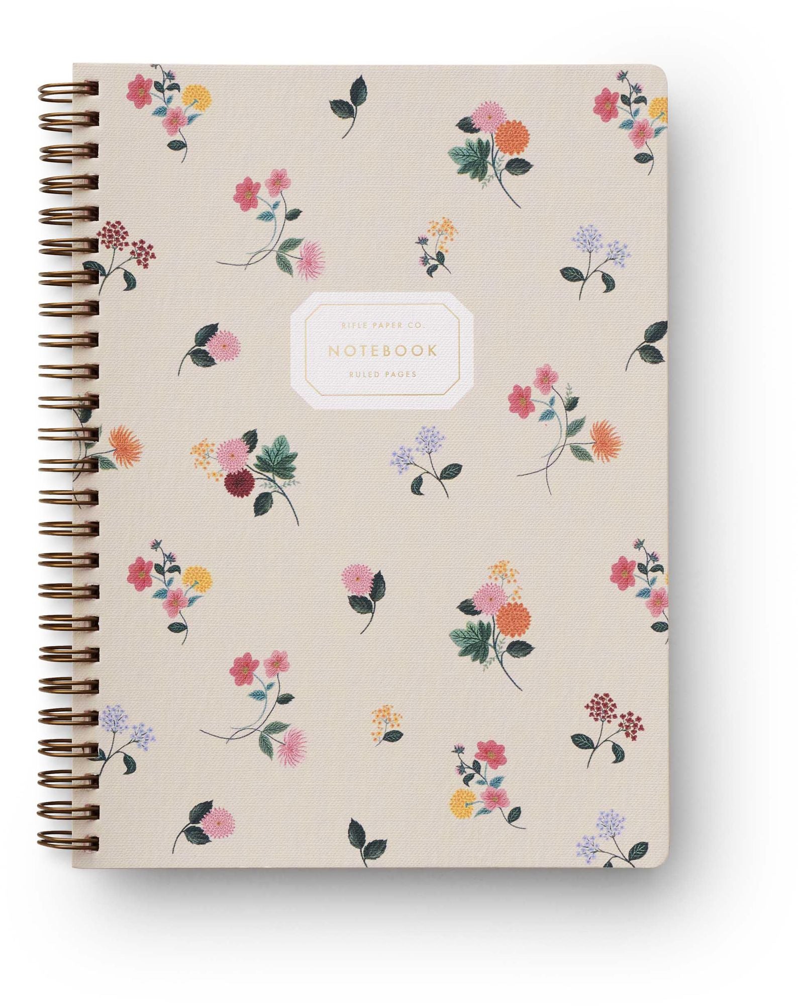 Ditsy Dahlia Spiral Notebook