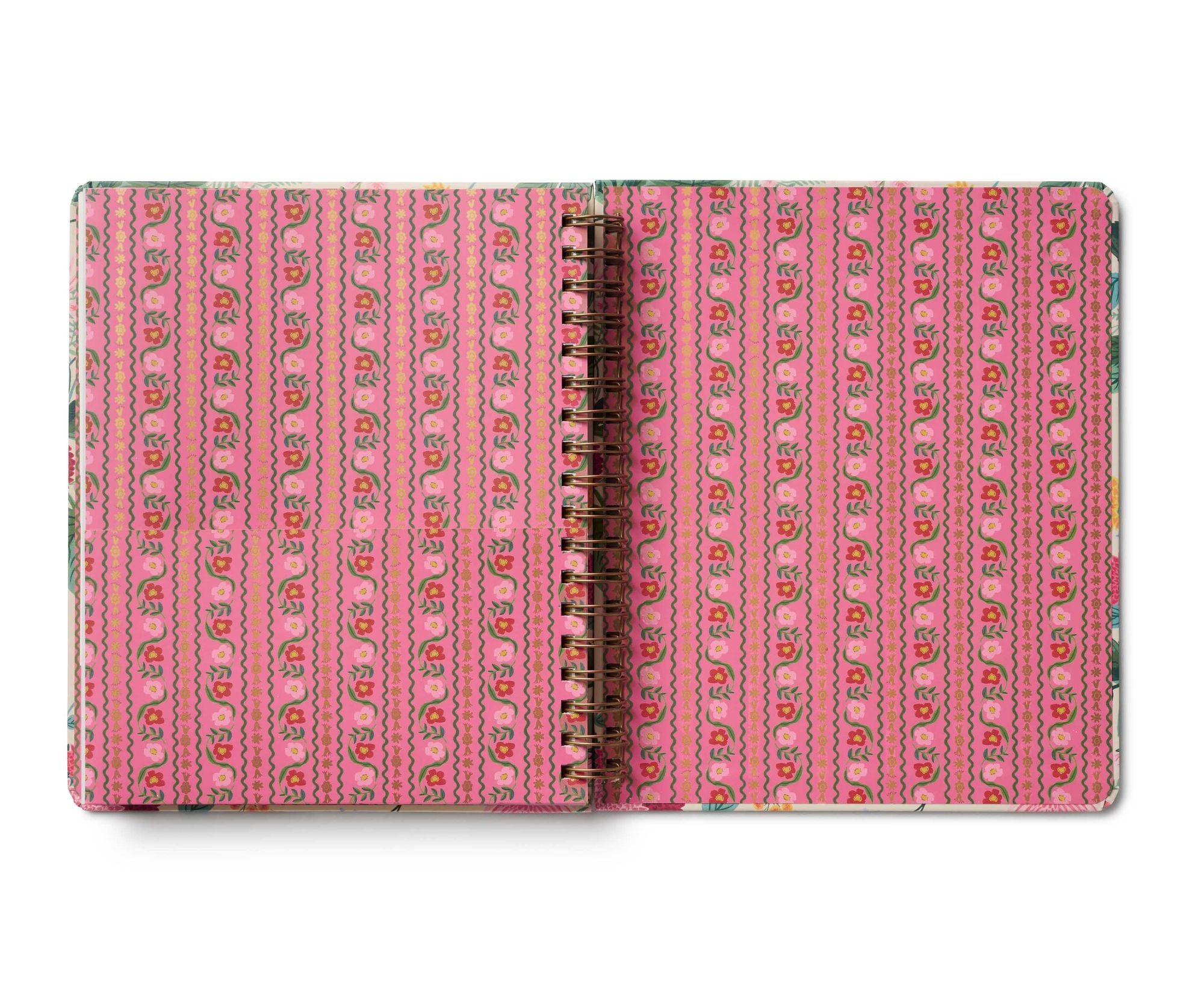 2025-2026 Dahlia 17-Month Academic Hardcover Spiral Planner