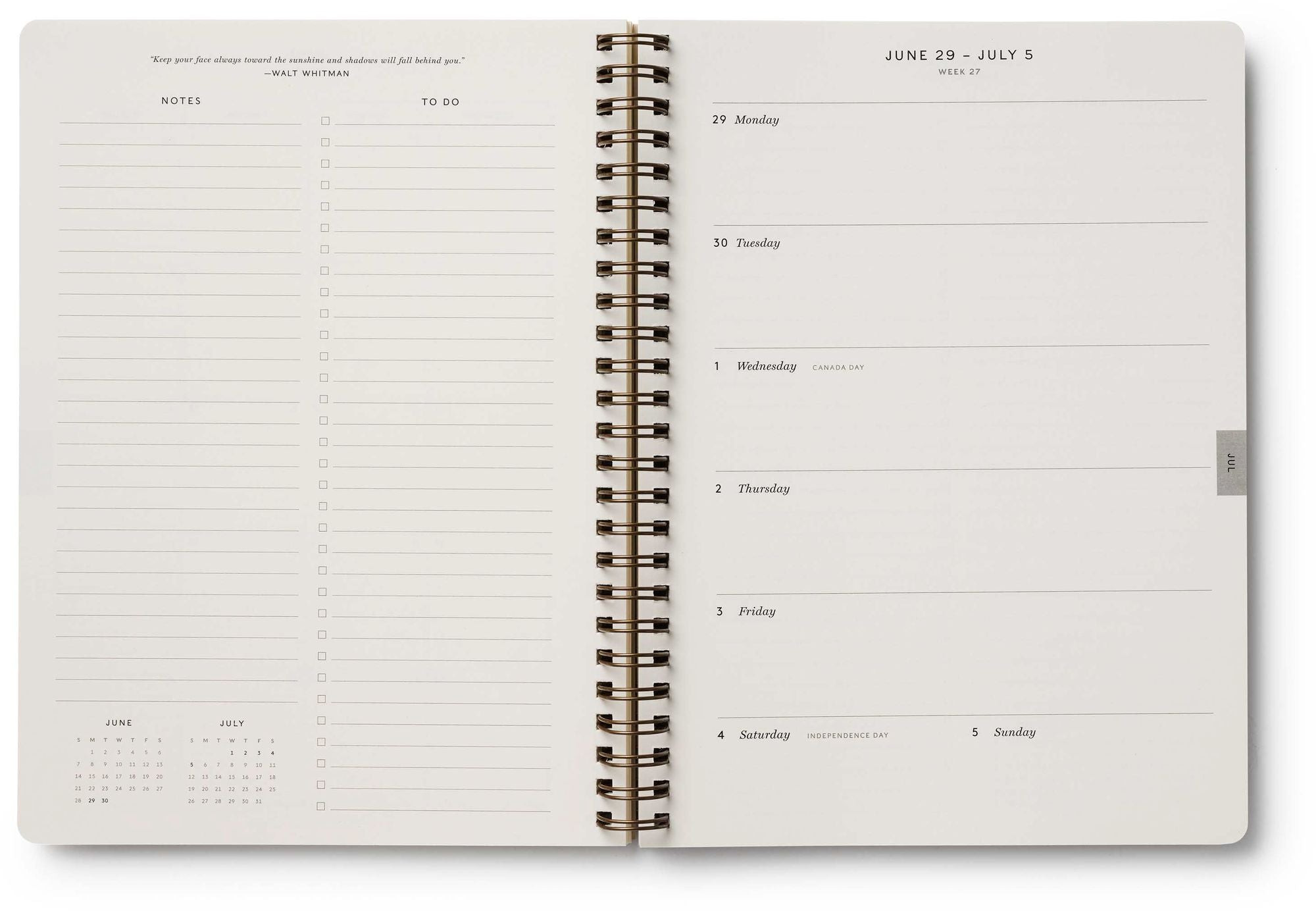 2026 Dahlia Soft Cover Spiral Planner