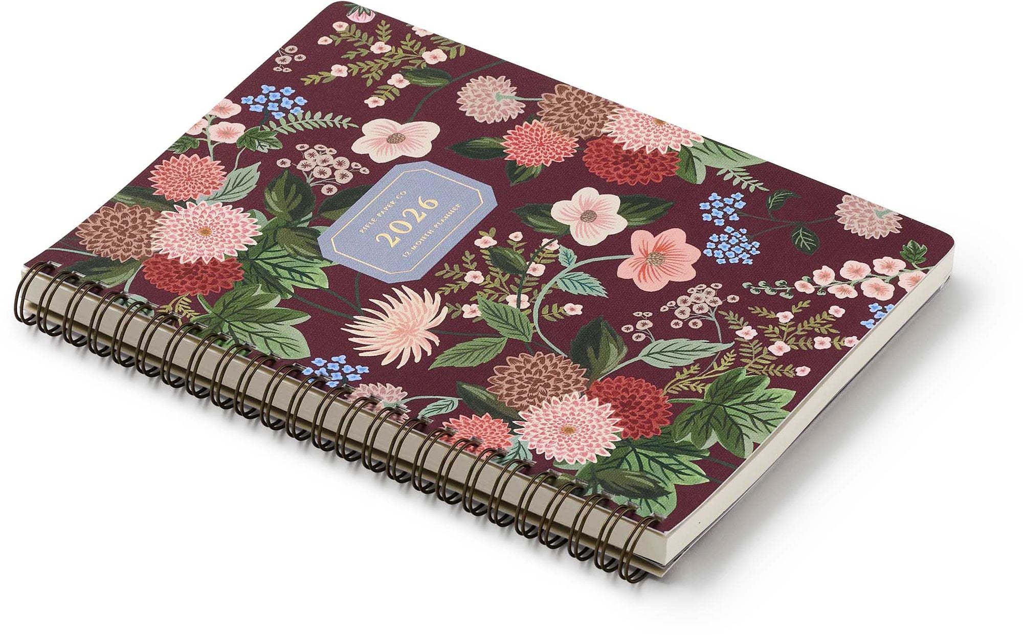 2026 Dahlia Soft Cover Spiral Planner