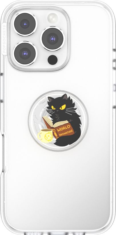 PopSocket PLT-World Domination Cat - Clear