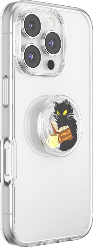 PopSocket PLT-World Domination Cat - Clear