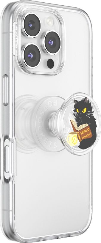 PopSocket PLT-World Domination Cat - Clear