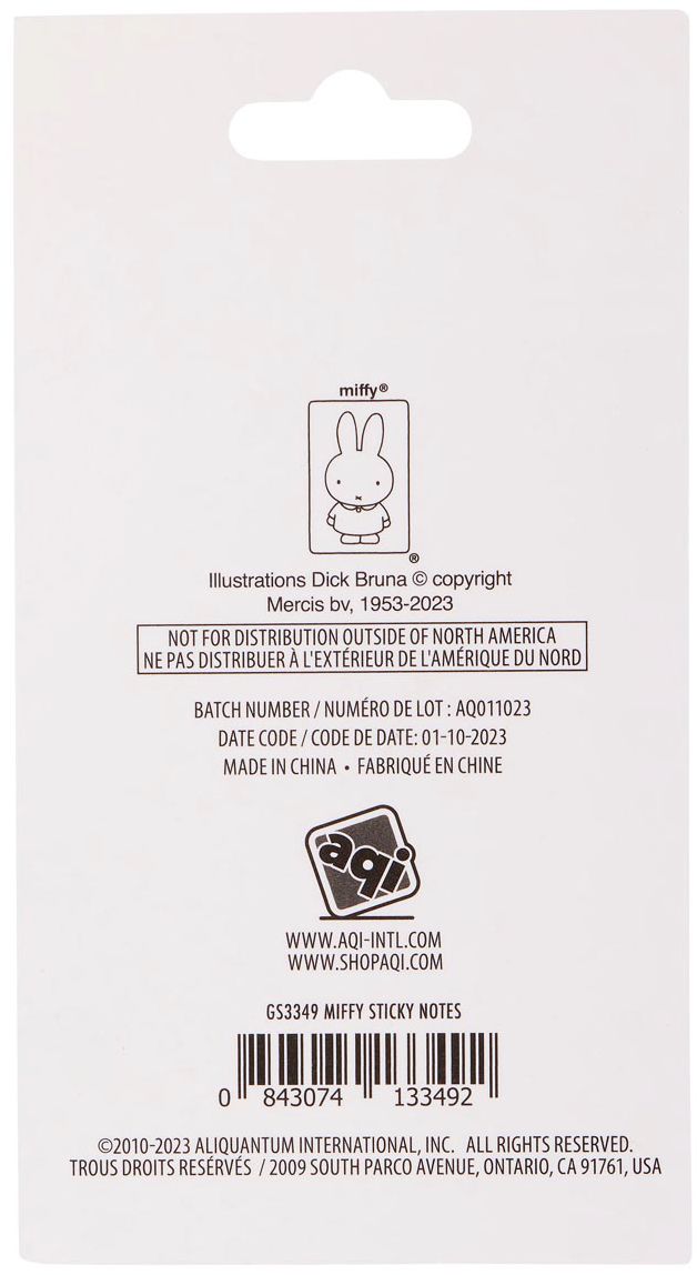 Miffy Sticky Note