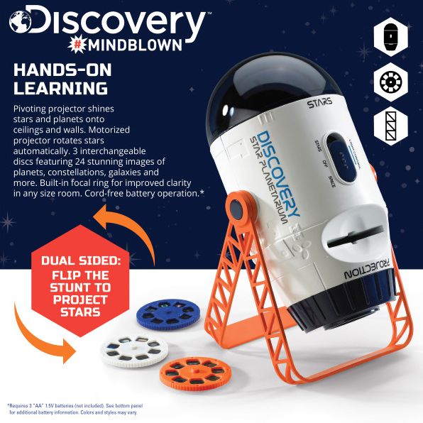 Toy Space and Planetarium Projector
