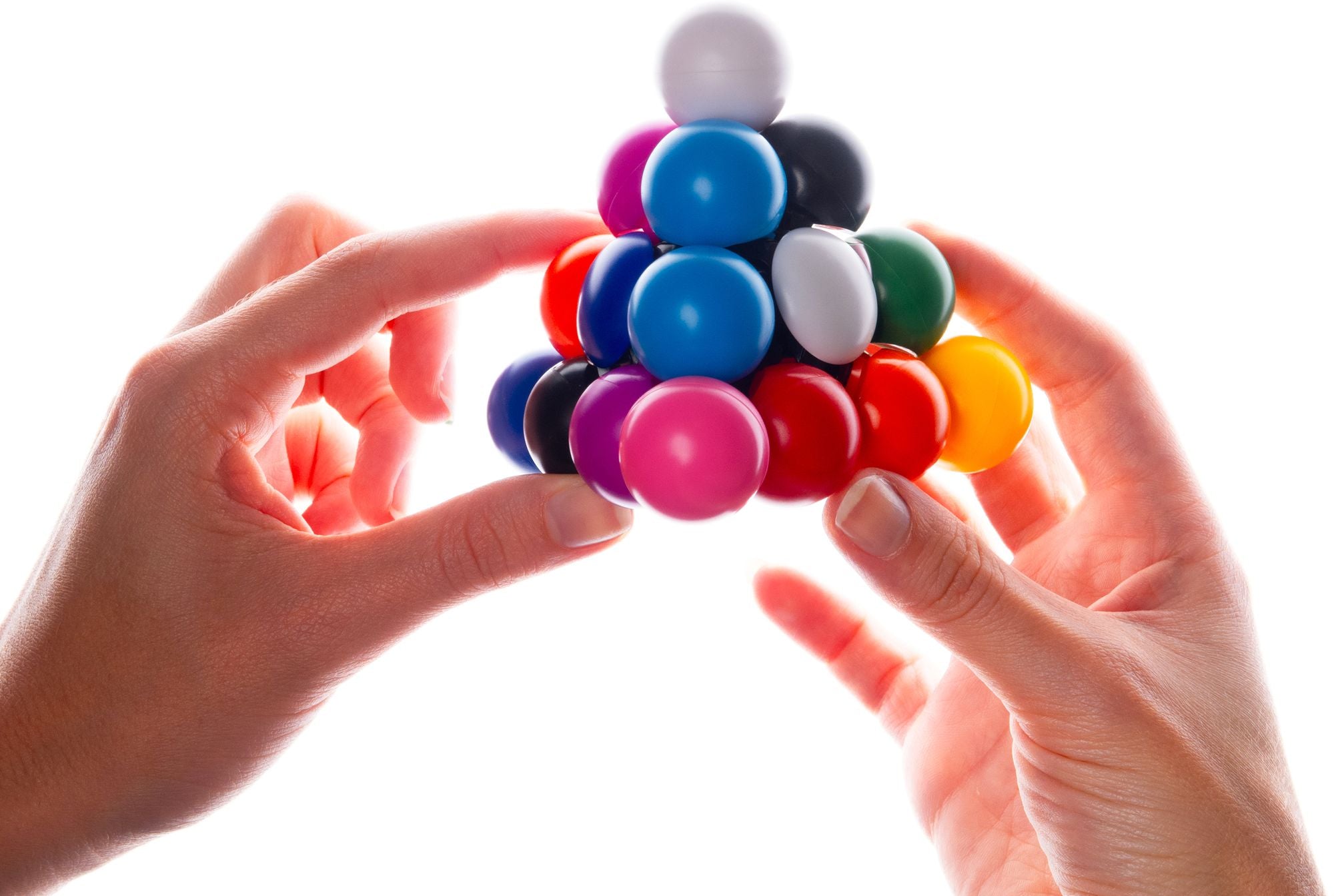 Pyraminx Marble Brainteaser Puzzle