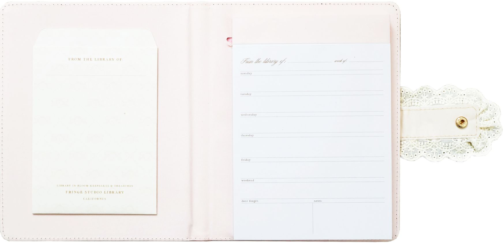 Jane¿s Garden Undated Planner