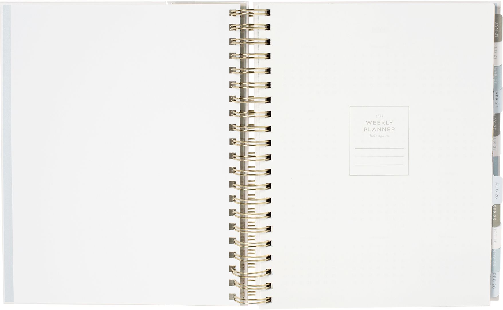 2026-2027 Rosemary Frame Weekly Desk Planner
