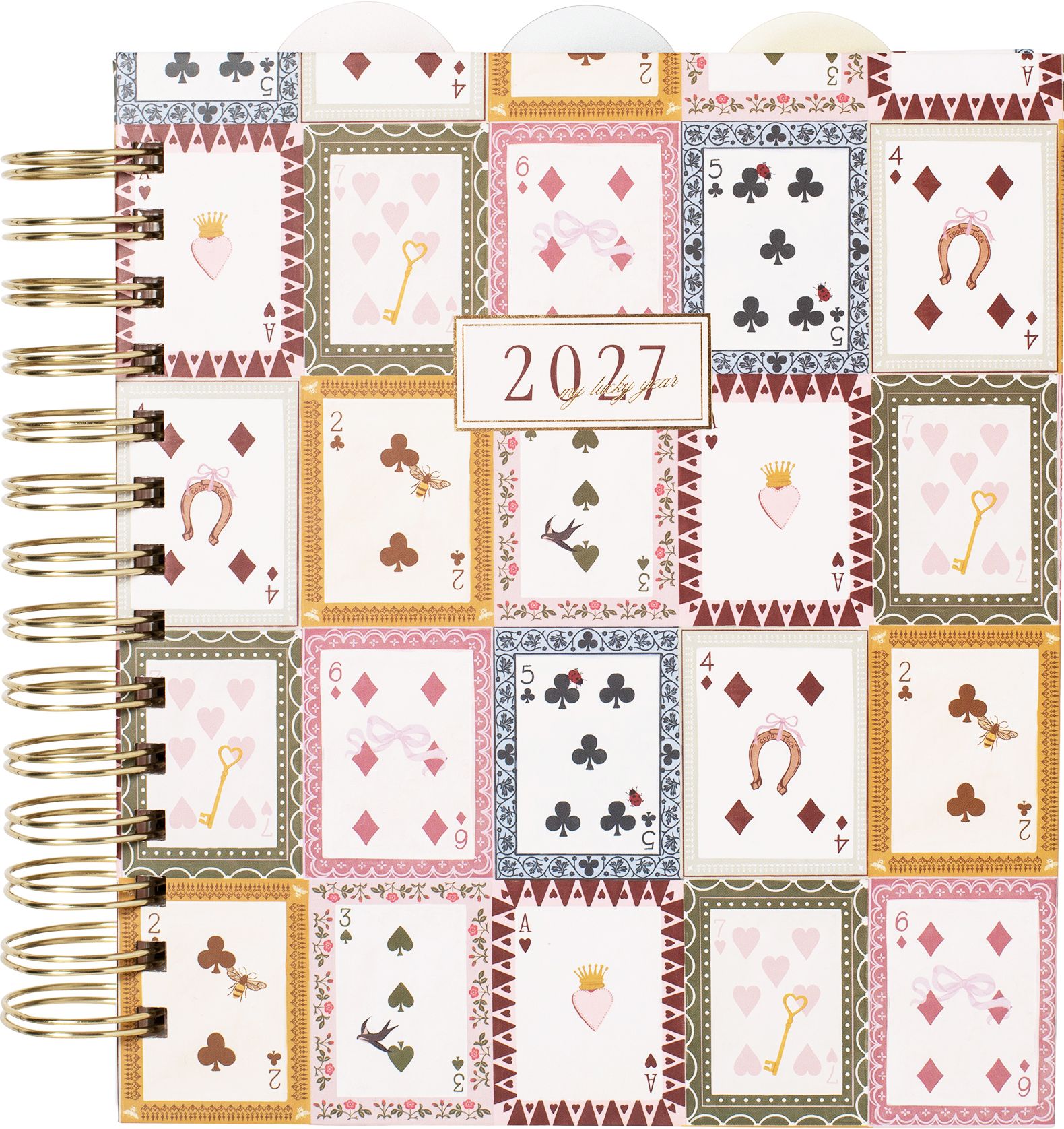 2026-2027 Lucky Year Weekly Desk Planner