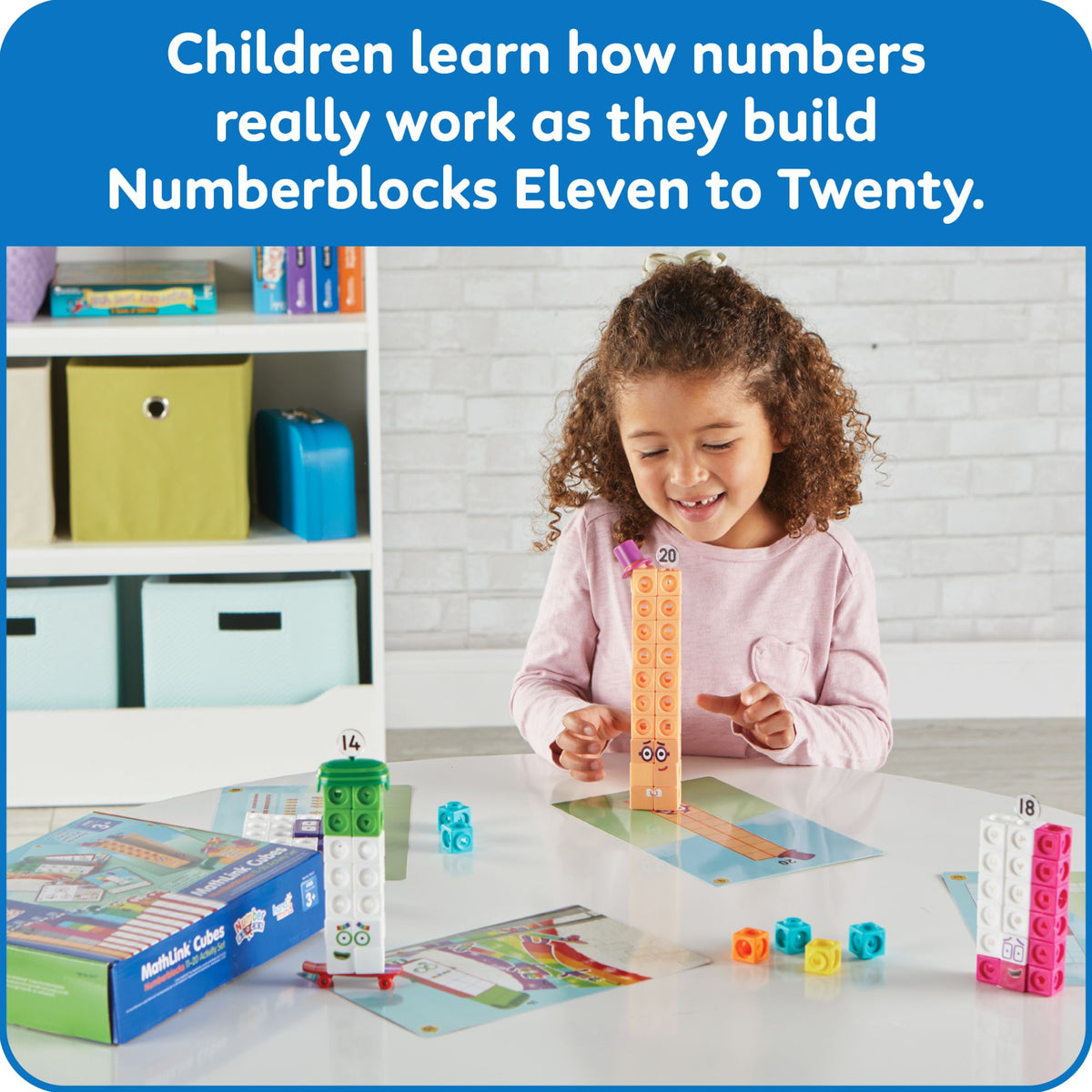MathLink Cubes Numberblocks 11-20 Set