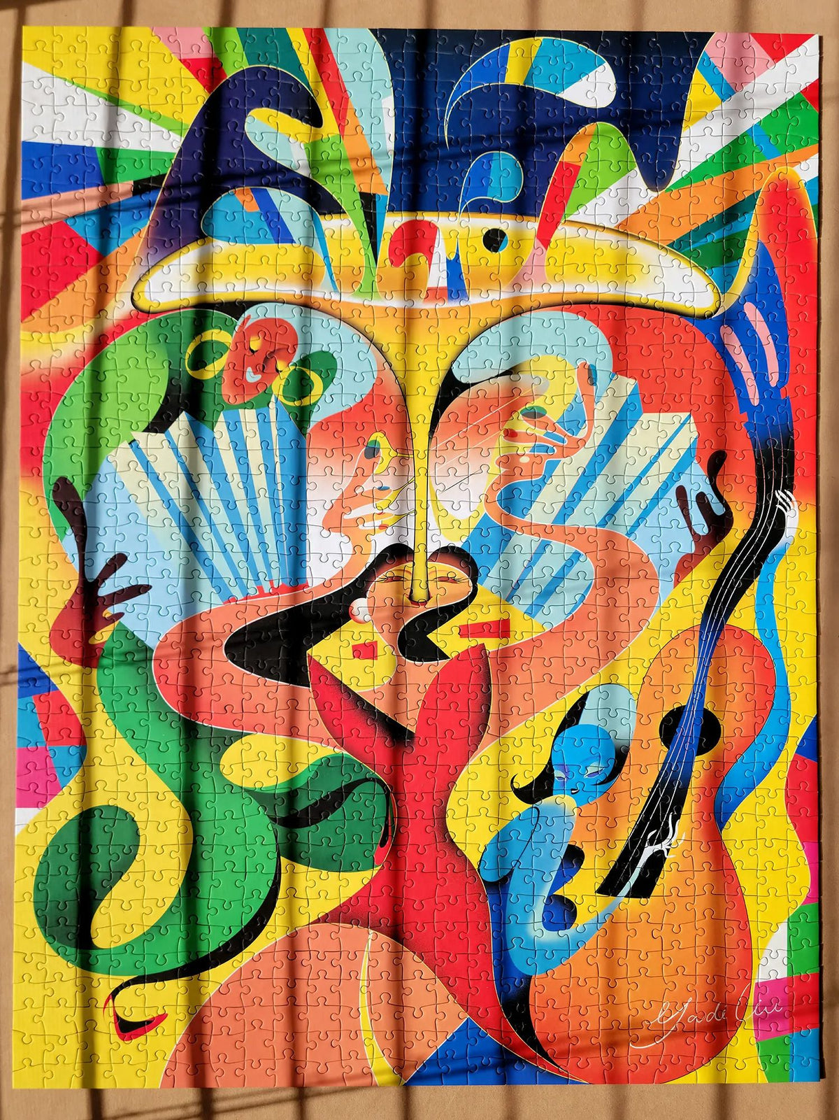 Jam Session by Yadi Liu - 1000 Piece Puzzle