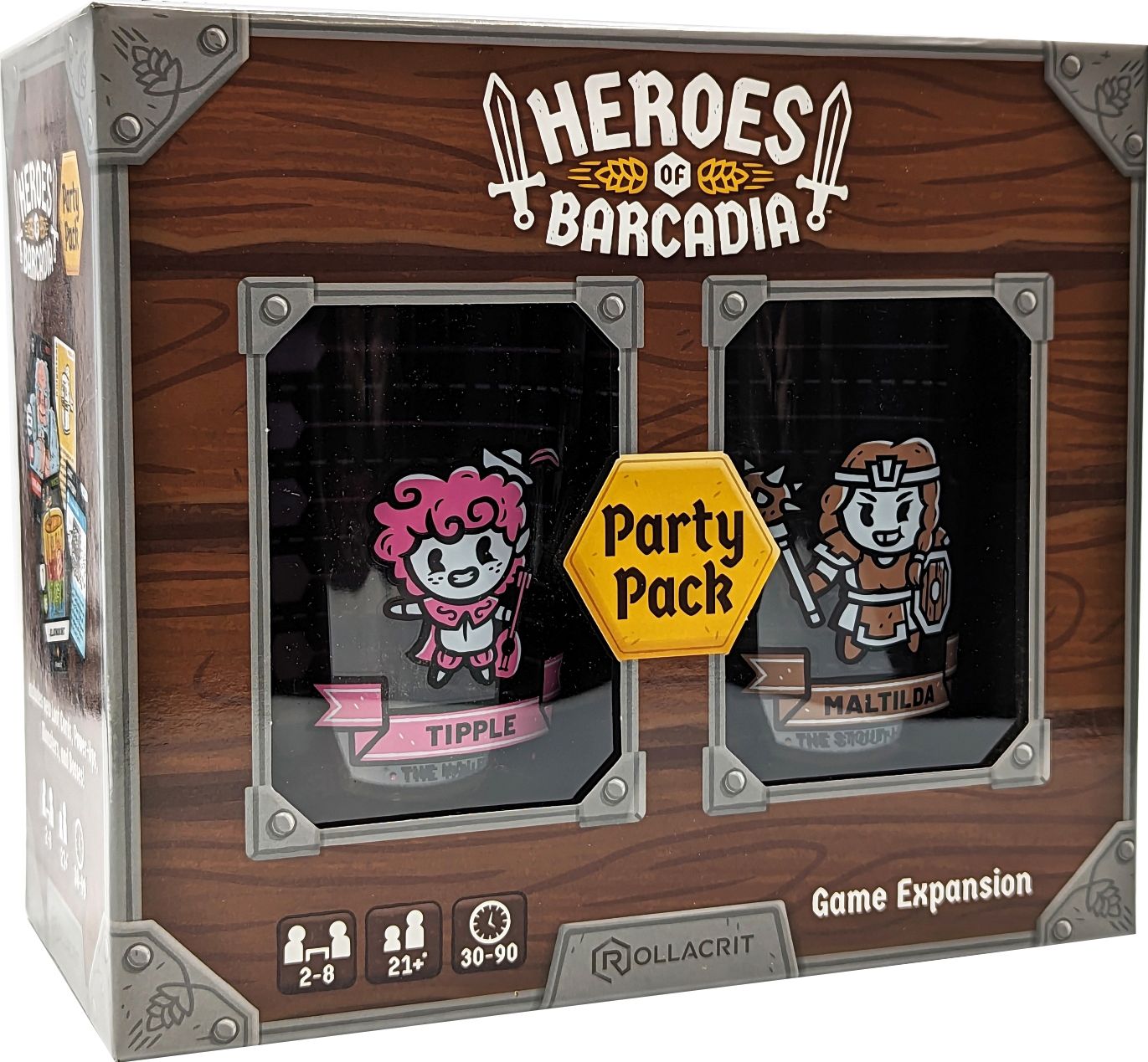 Heroes of Barcadia Party Pack by Madison O'Neil