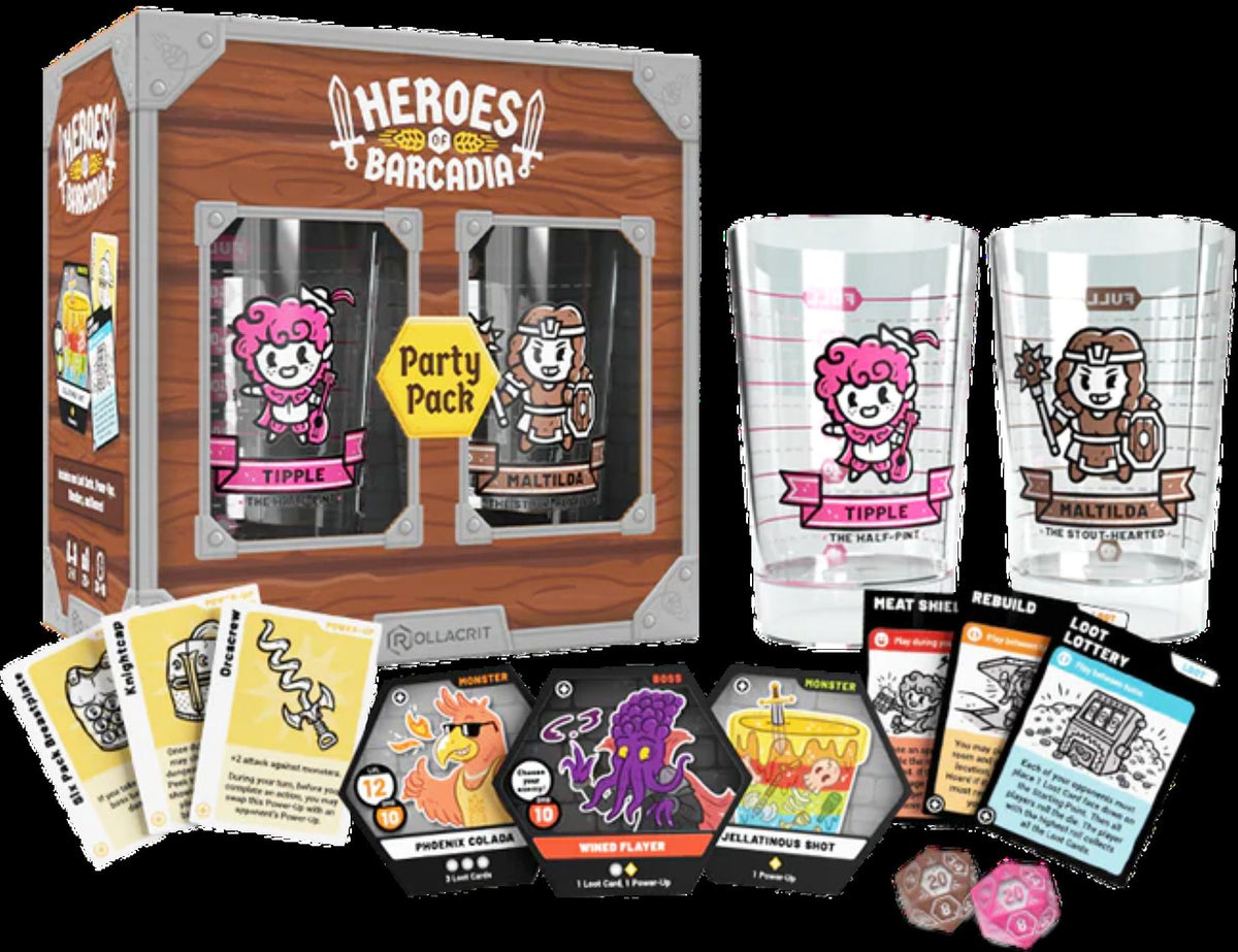 Heroes of Barcadia Party Pack by Madison O'Neil