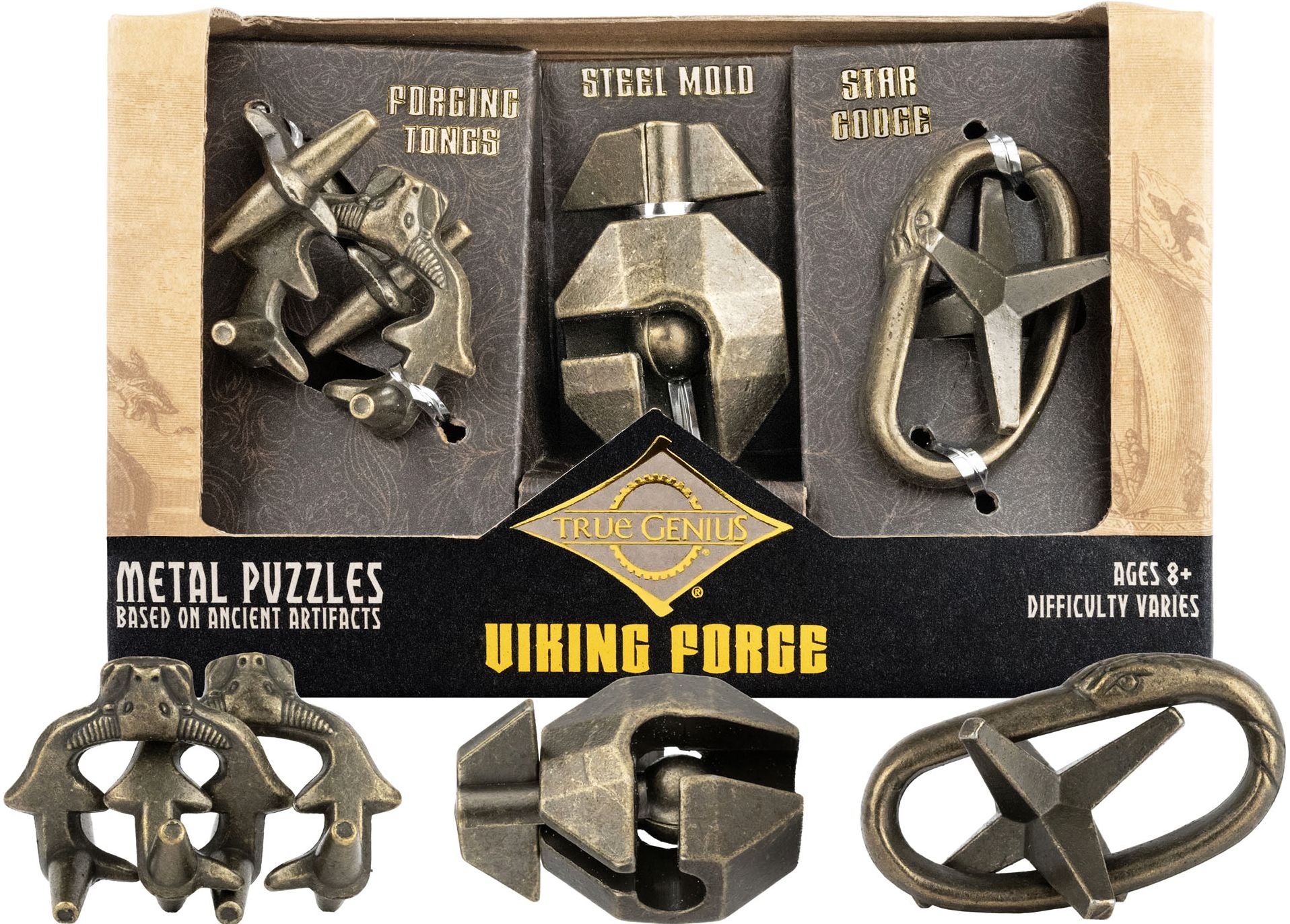 True Genius Viking Forge Brainteaser Puzzle