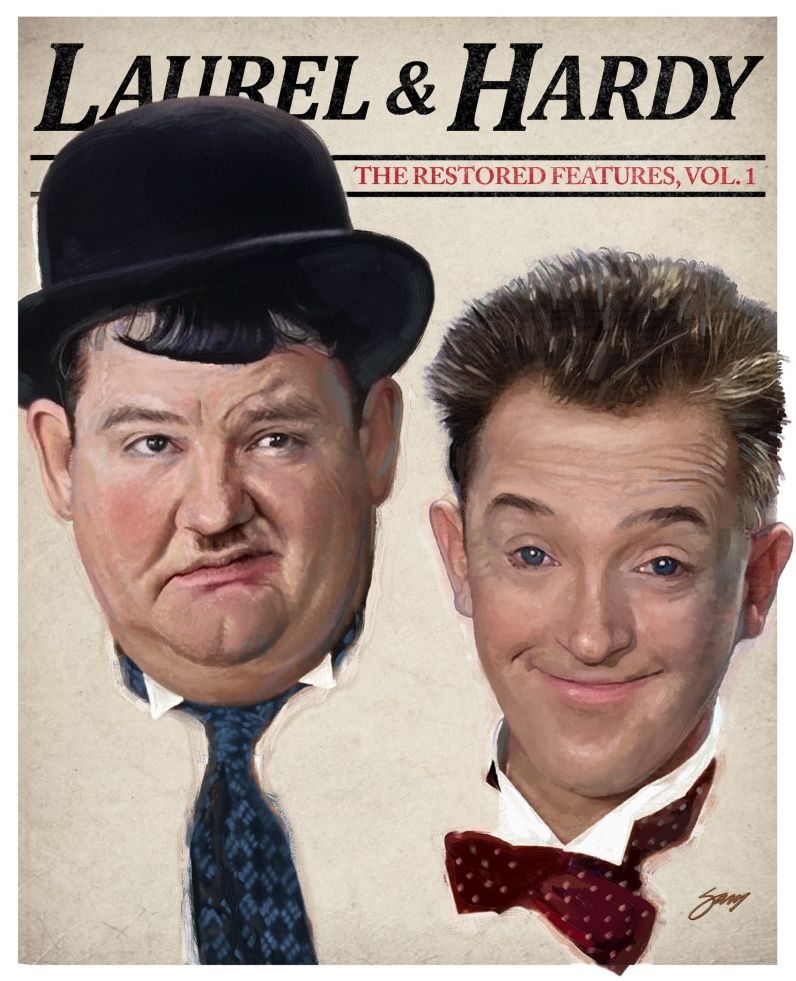 Laurel and Hardy:The Restored Features Volume 1 [Blu-ray]