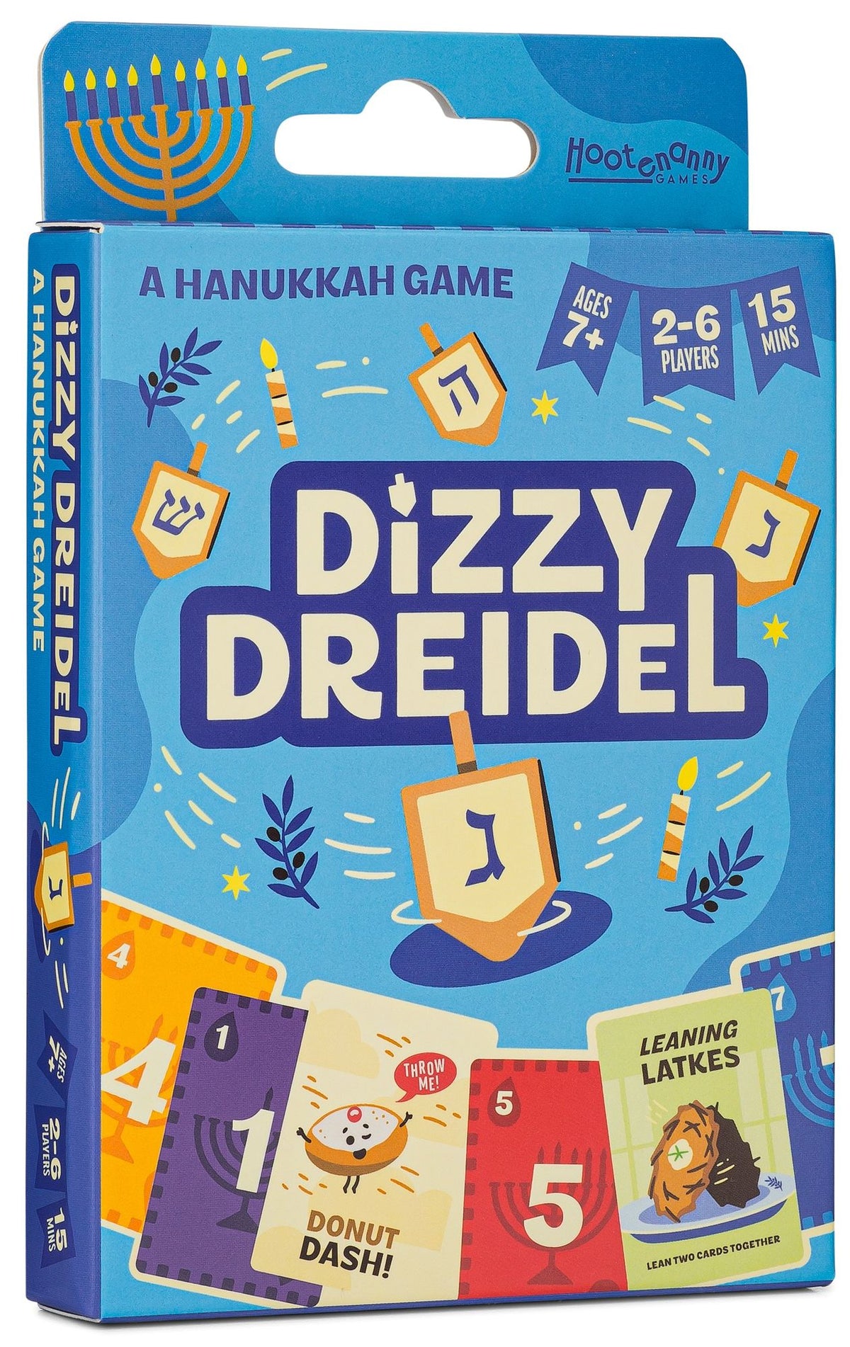 Dizzy Dreidel - A Hanukkah Card Game