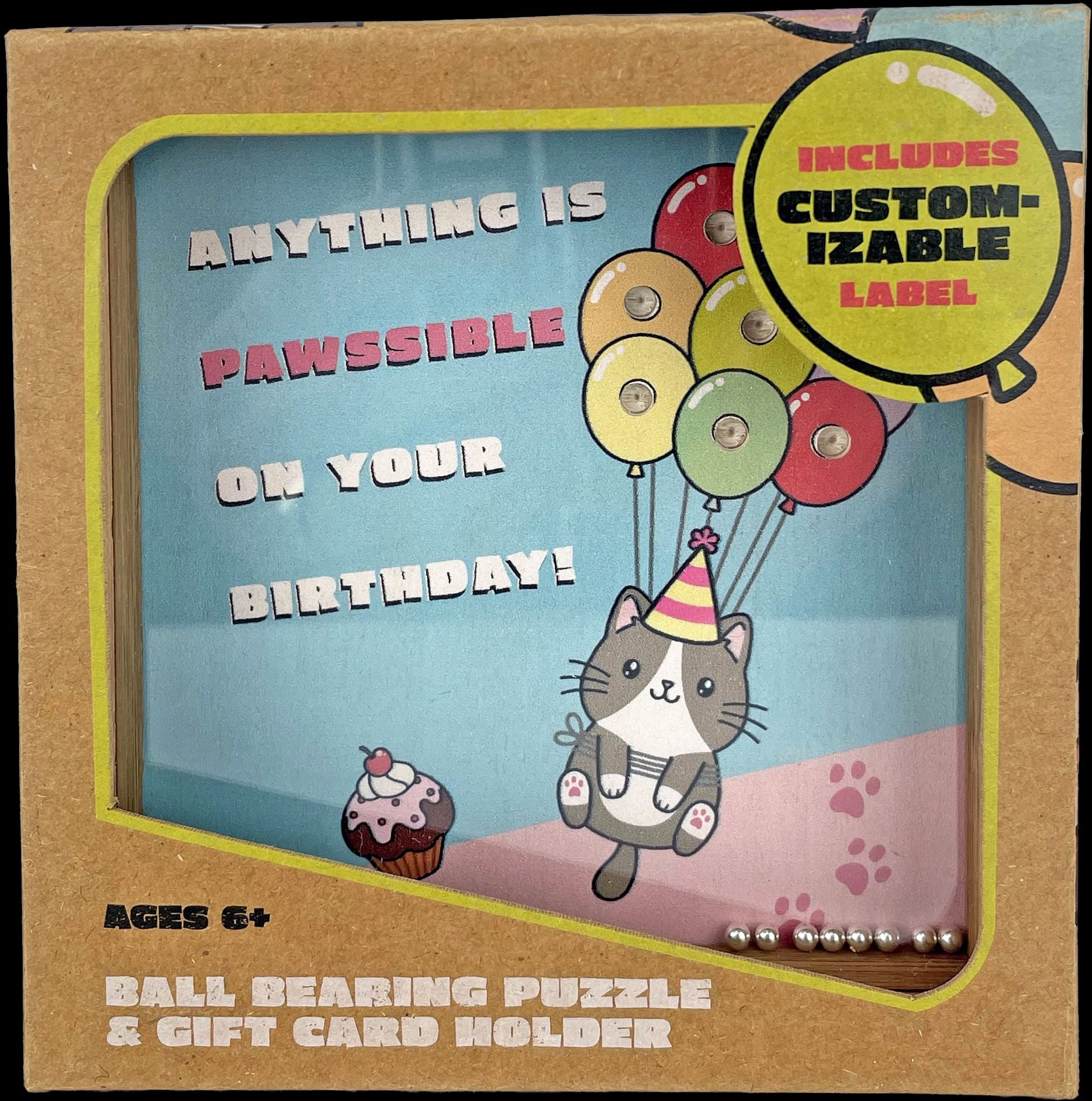 Ball Bearing Puzzle & Gift Card Holder