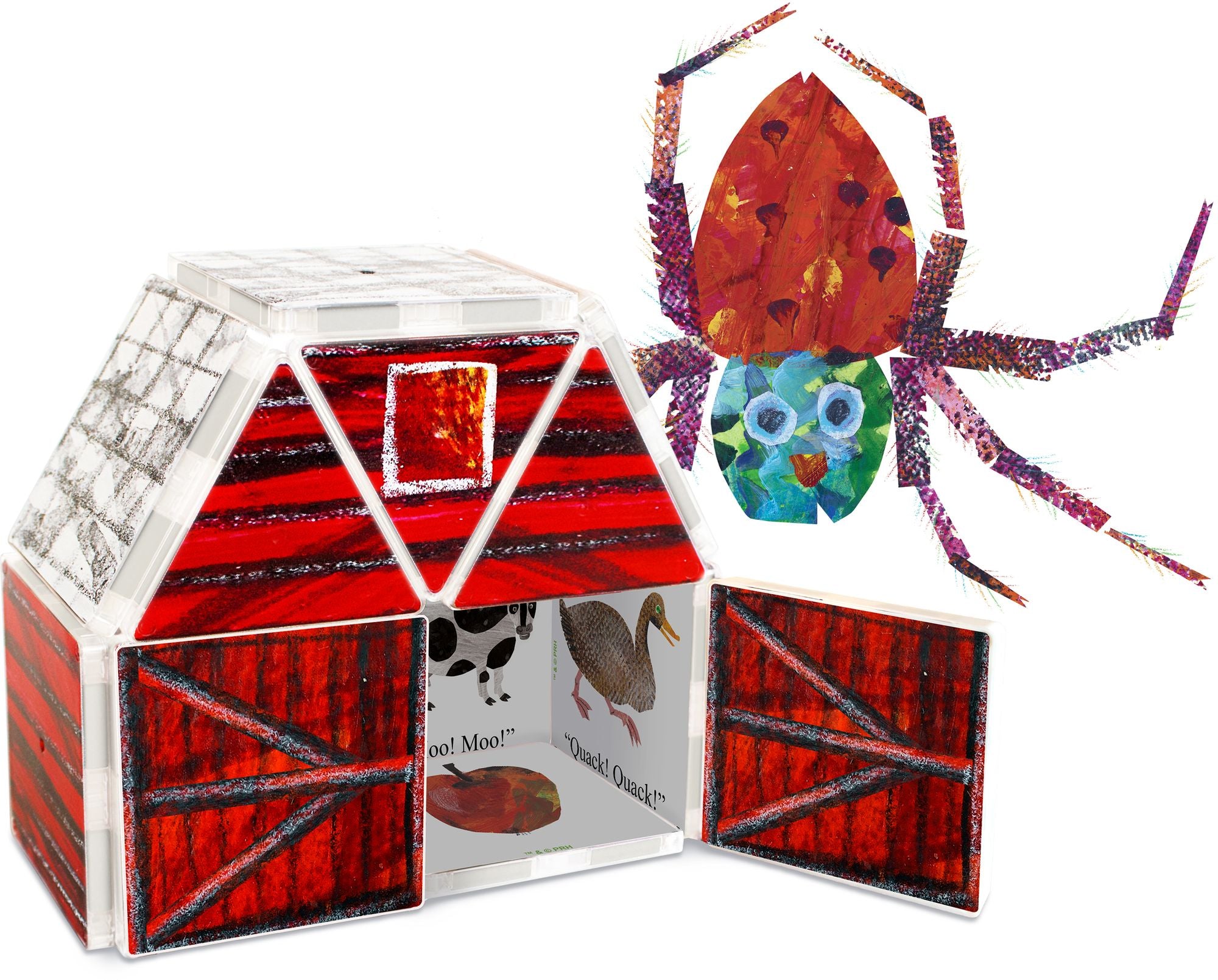 CreateOn Eric Carle The Very Hungry Caterpillar with The Very Busy Spider Combo/Bonus Set 27pc