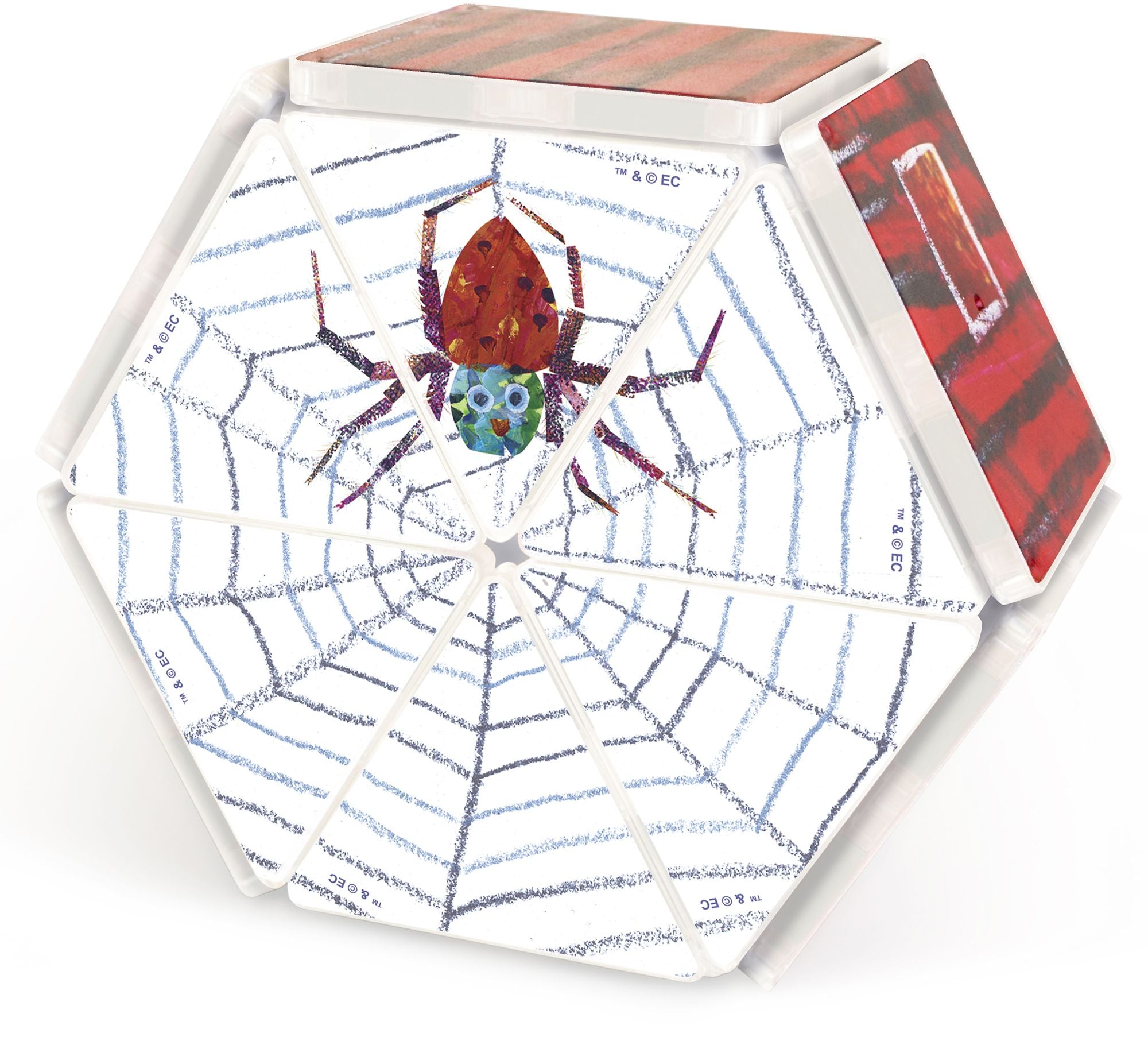CreateOn Eric Carle The Very Hungry Caterpillar with The Very Busy Spider Combo/Bonus Set 27pc