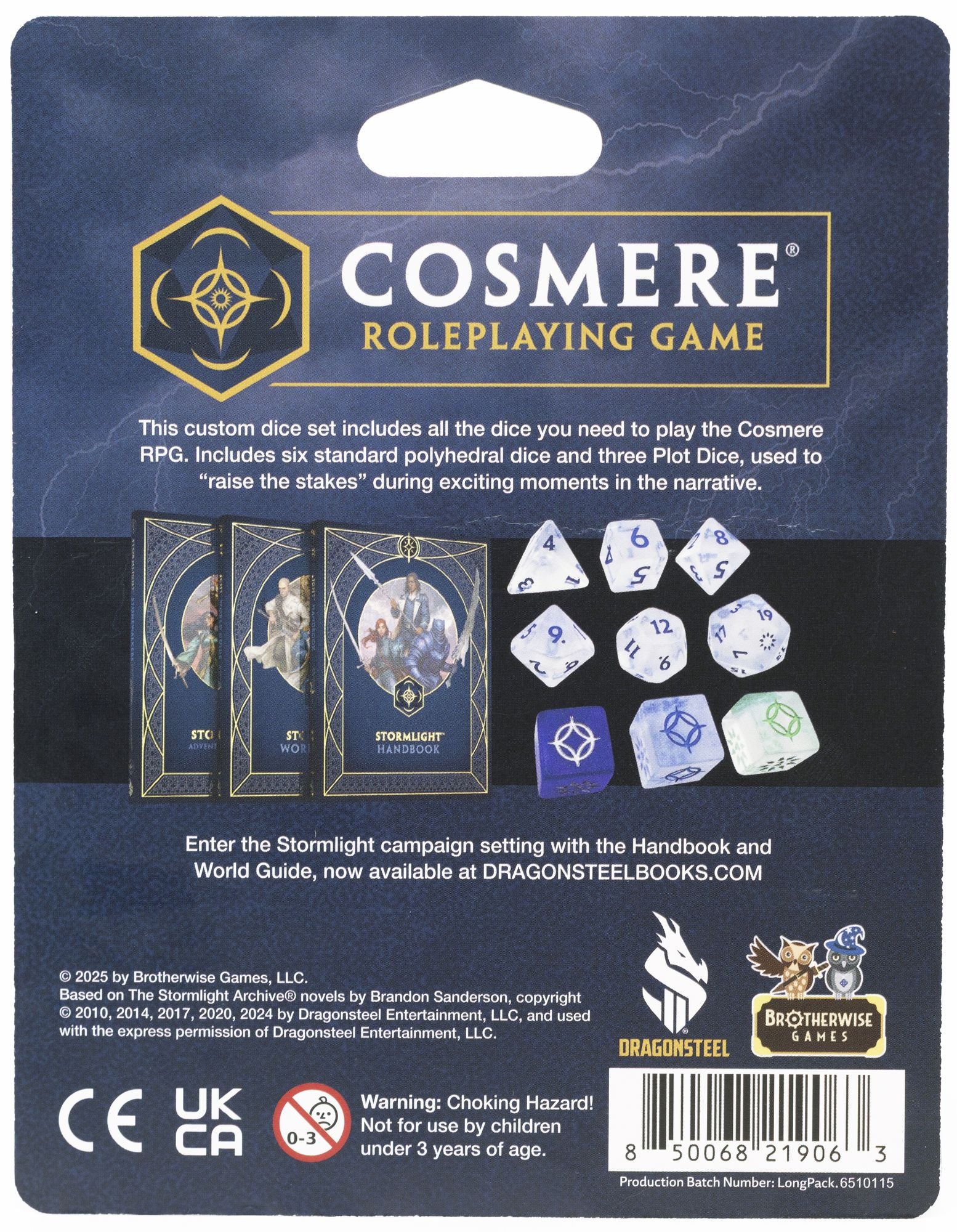 Cosmere RPG: Stormlight Archive Basic Dice set